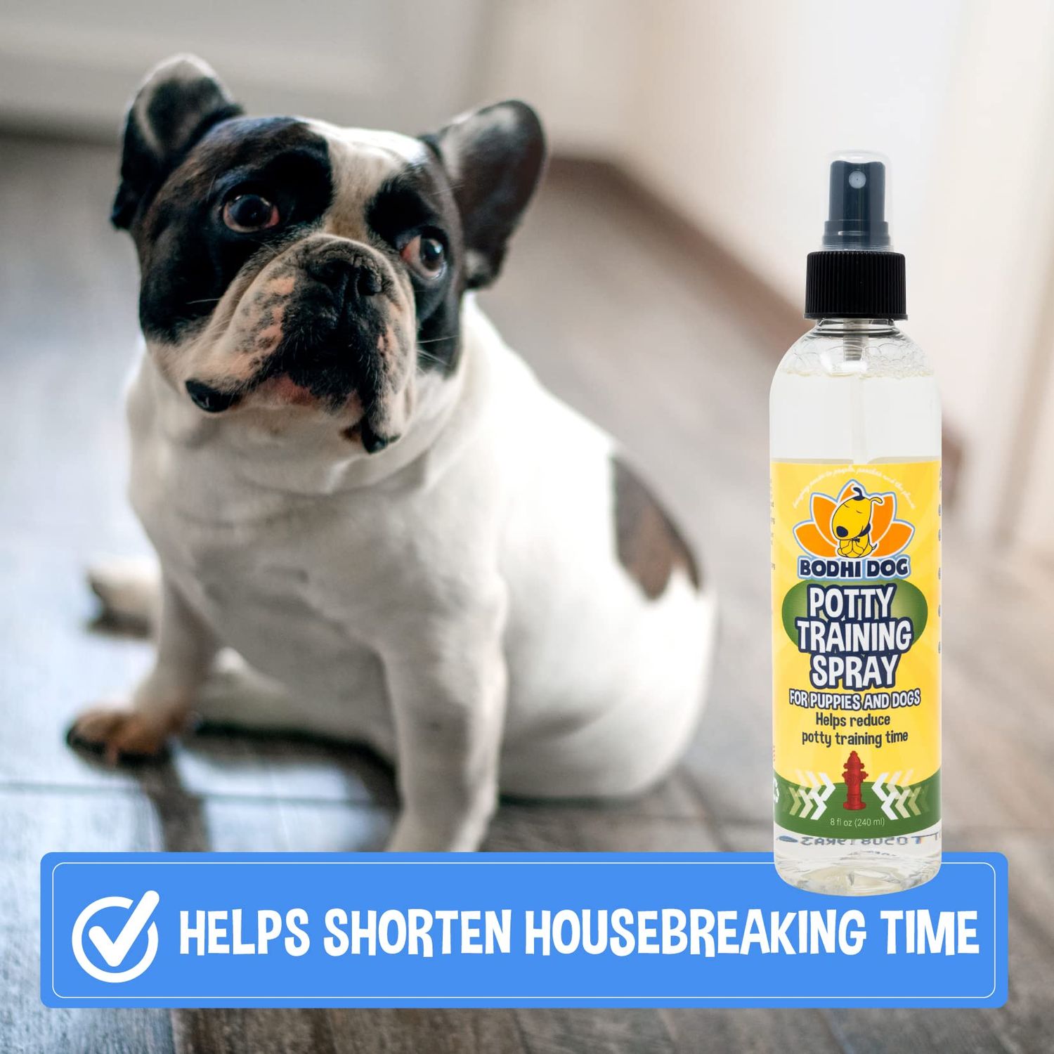 Bodhi Dog Potty Training Spray | Indoor Outdoor Potty Training Aid for Dogs & Puppies | Puppy Potty Training for Potty Pads | Made in USA