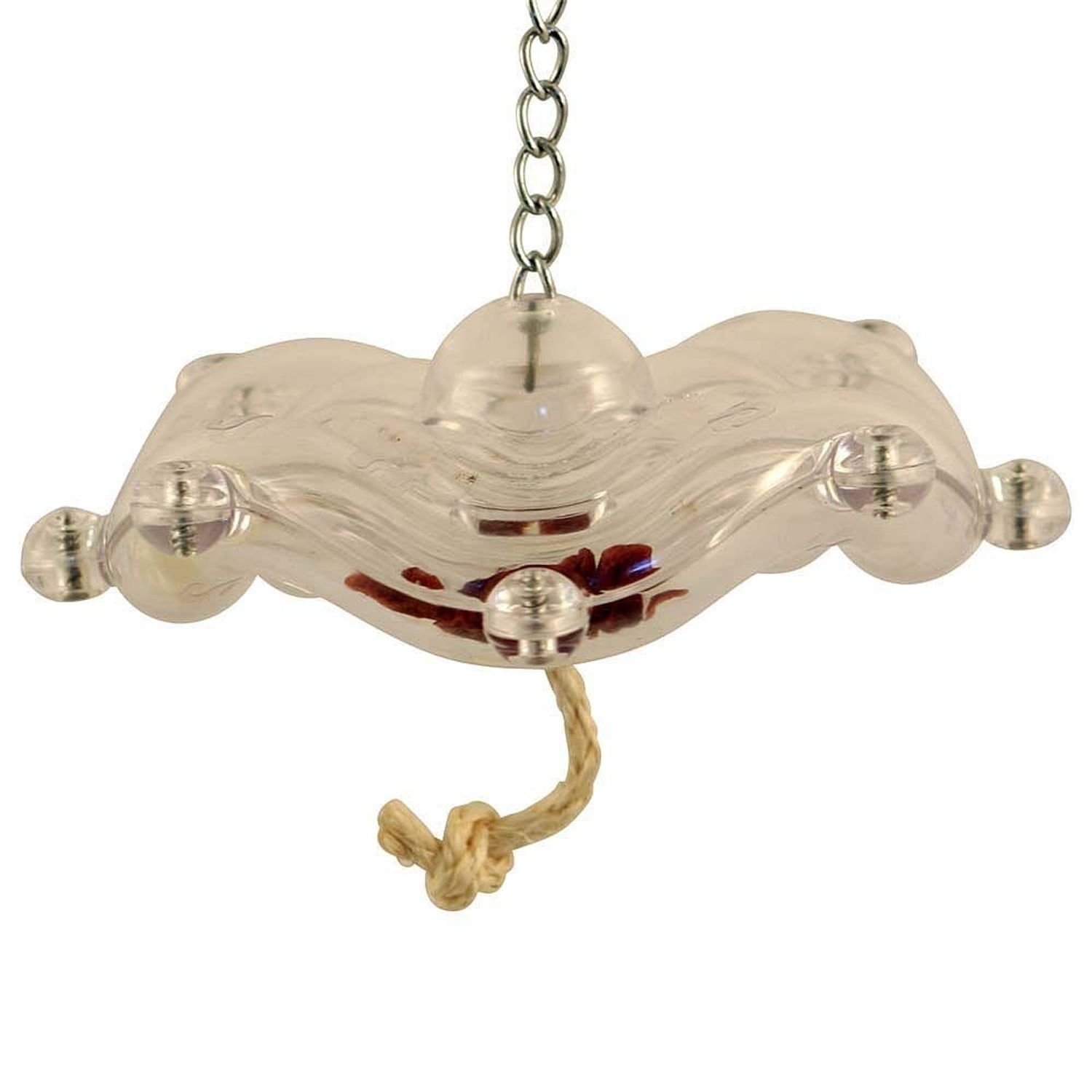 Featherland Paradise Creative Foraging Systems Tilt a Wheel Hanging Treat Dispensing Bird Toy