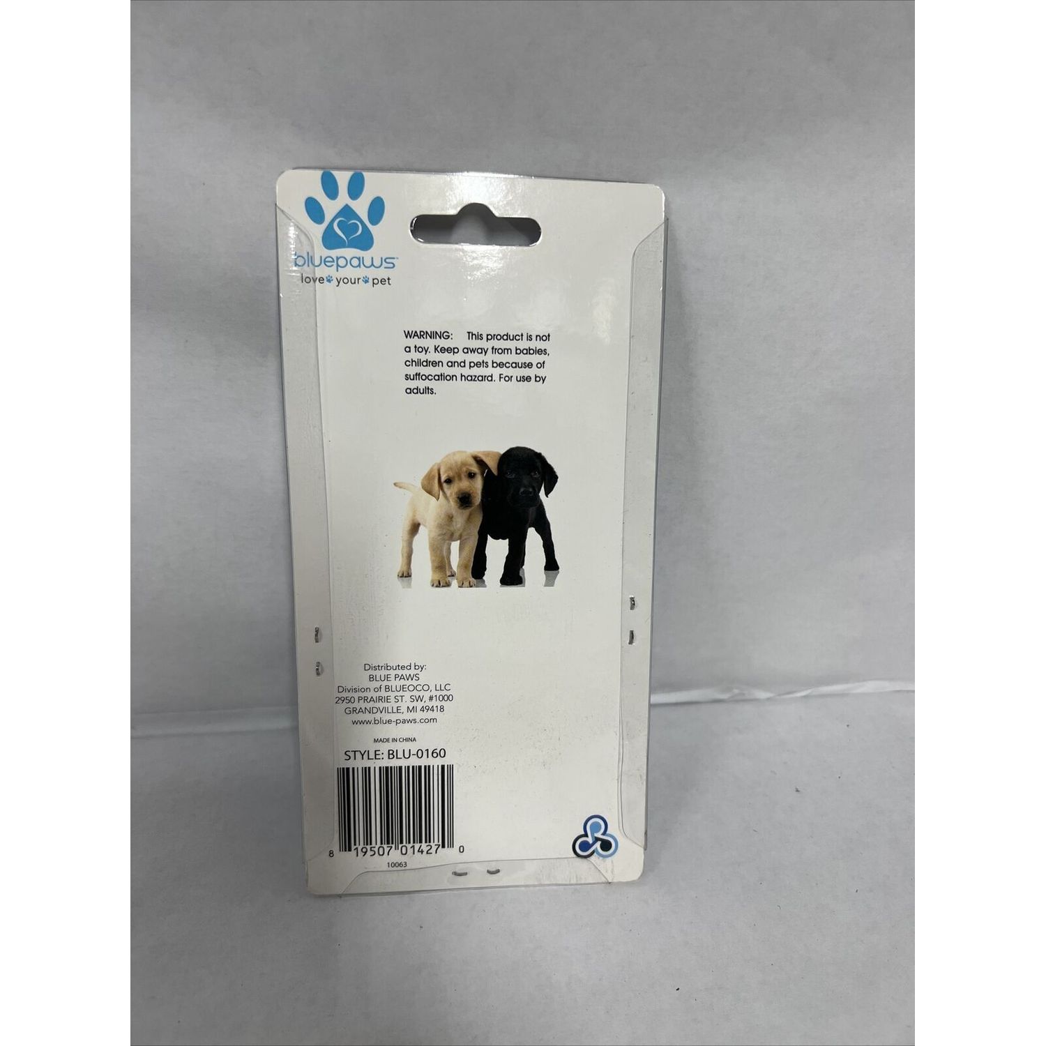 300 Dog Poop Bags for Pet Waste, Clean Up Refills on a Roll Blue Paws Blue Bags
