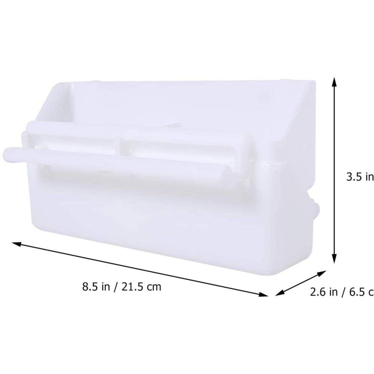 [2 Pack] Seneme Bird Water Dispenser for Cage, Bird Food Feeder for Cage, Bird Food Bowl Cups, Bird Waterer Food Feeder, Birds Dispenser Feeder, Hanging Food Feeder for Cage with 1 Feeder Accessories