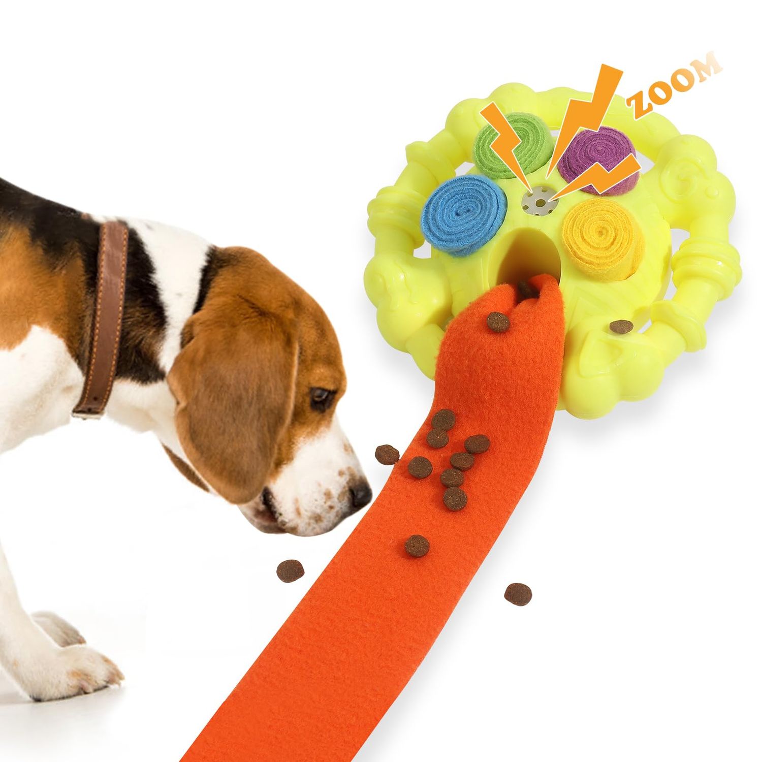Romicta Snuffle Ball for Dogs, Interactive Dog Toys, Encourage Natural Foraging Skills, Slow Food Training to Relieve Boredom and Energy, Dog Chew Toys for Aggressive Chewers, Puzzle Toys for Dogs