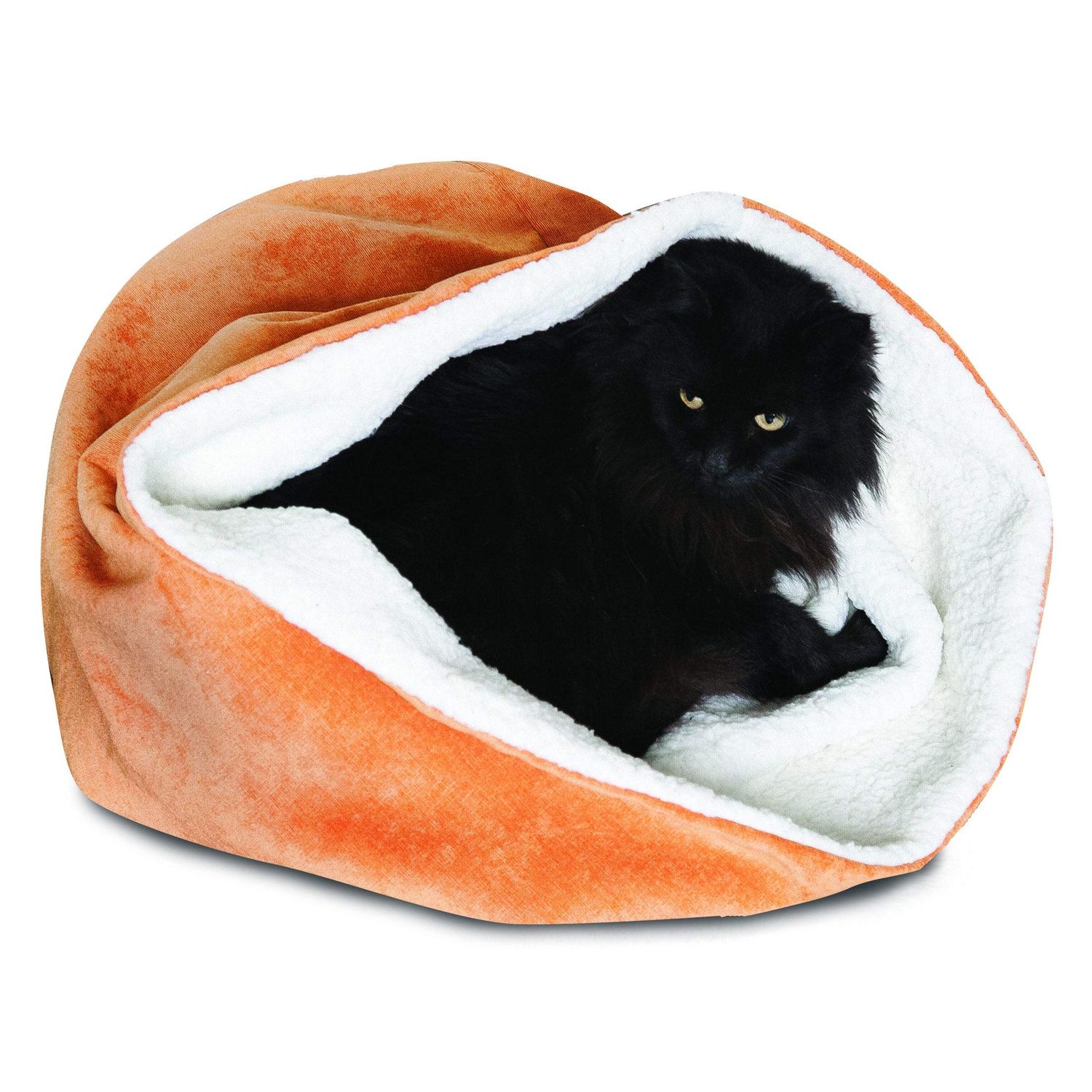 Majestic Pet 17 inch Villa Navy Burrow Cat Bed