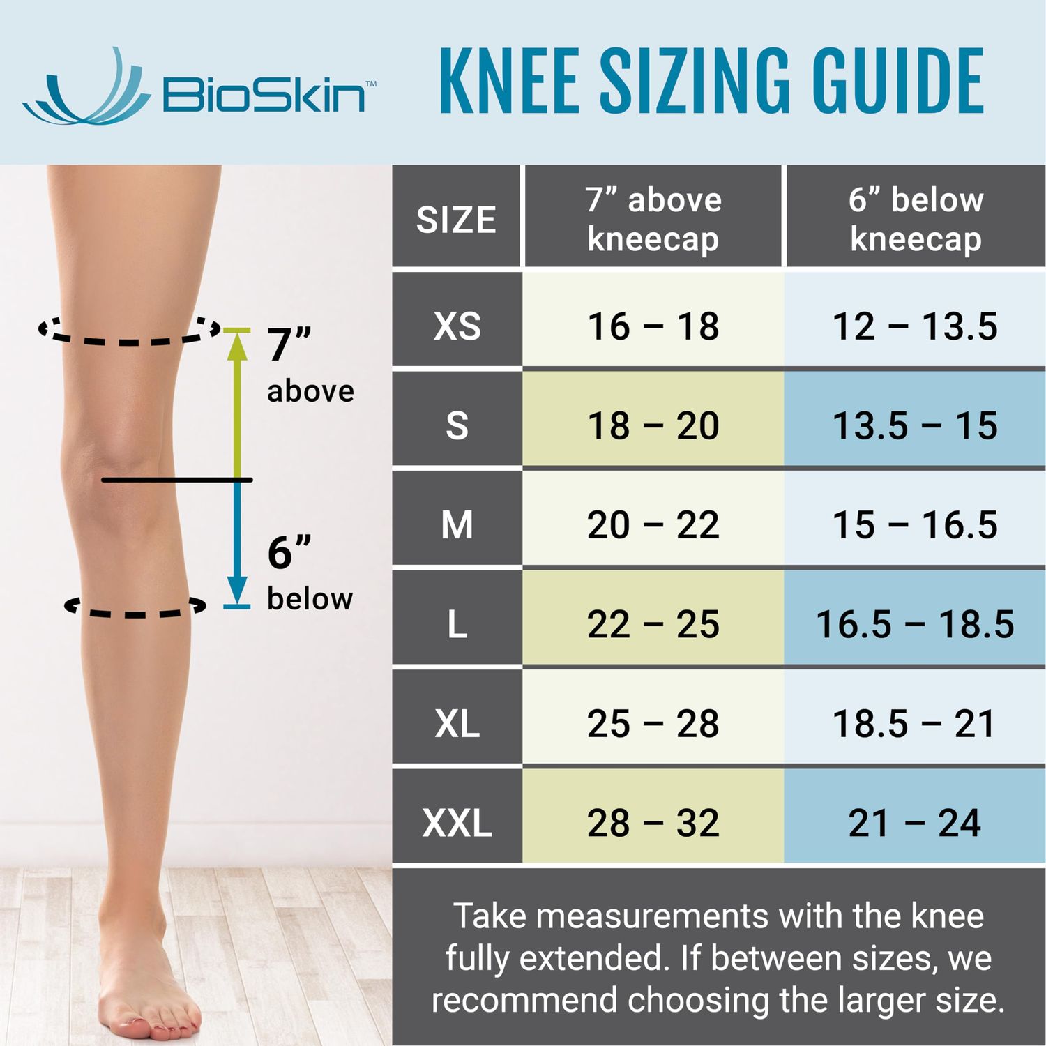 BioSkin Wraparound Patella Stabilizer Knee Brace for Patellofemoral Pain, Patella Tracking Disorders, Dislocation, and Subluxation, Left or Right Kneecap Tracking (S)