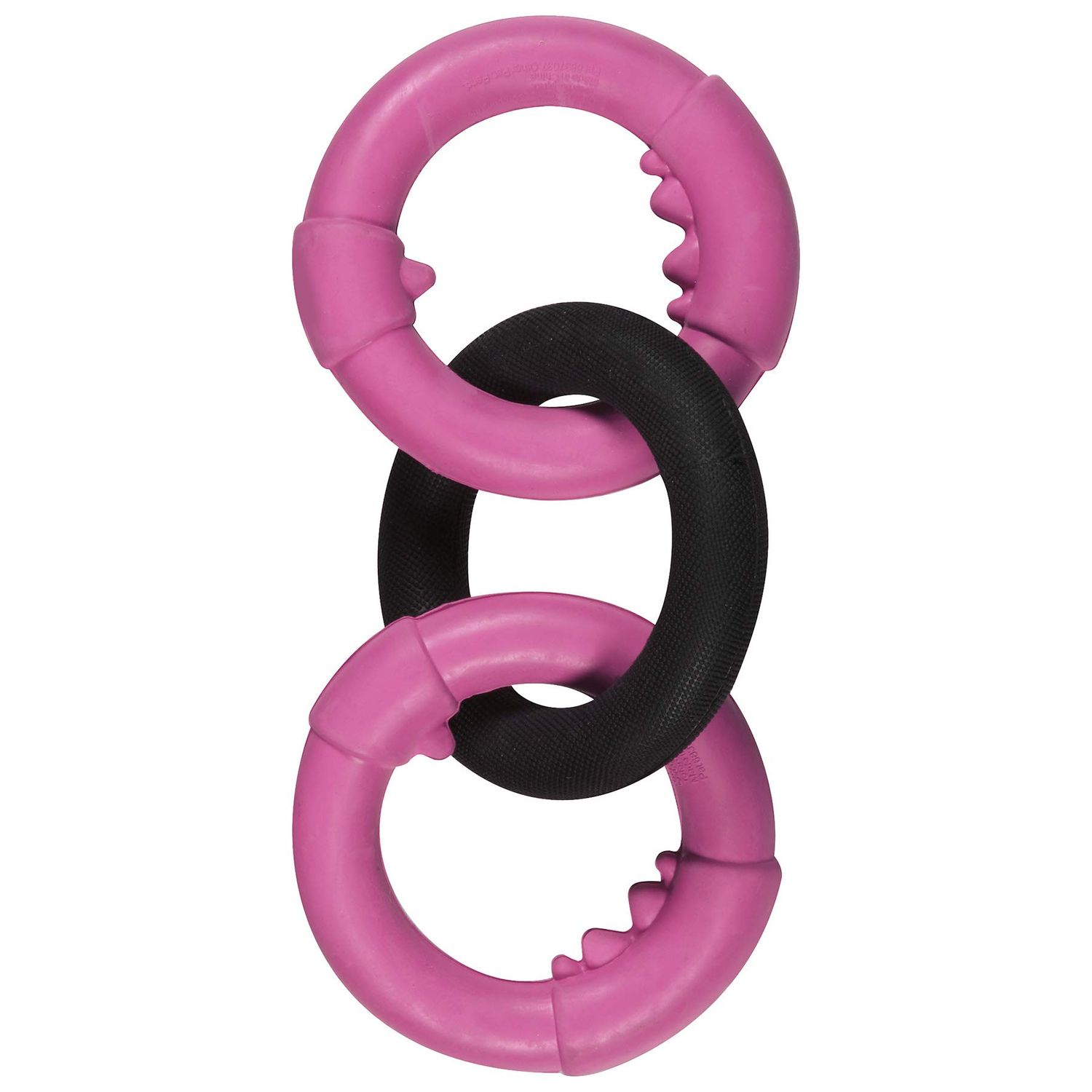 JW Pet Company Big Mouth Rings ST Dog Toy, Small, Colors Vary