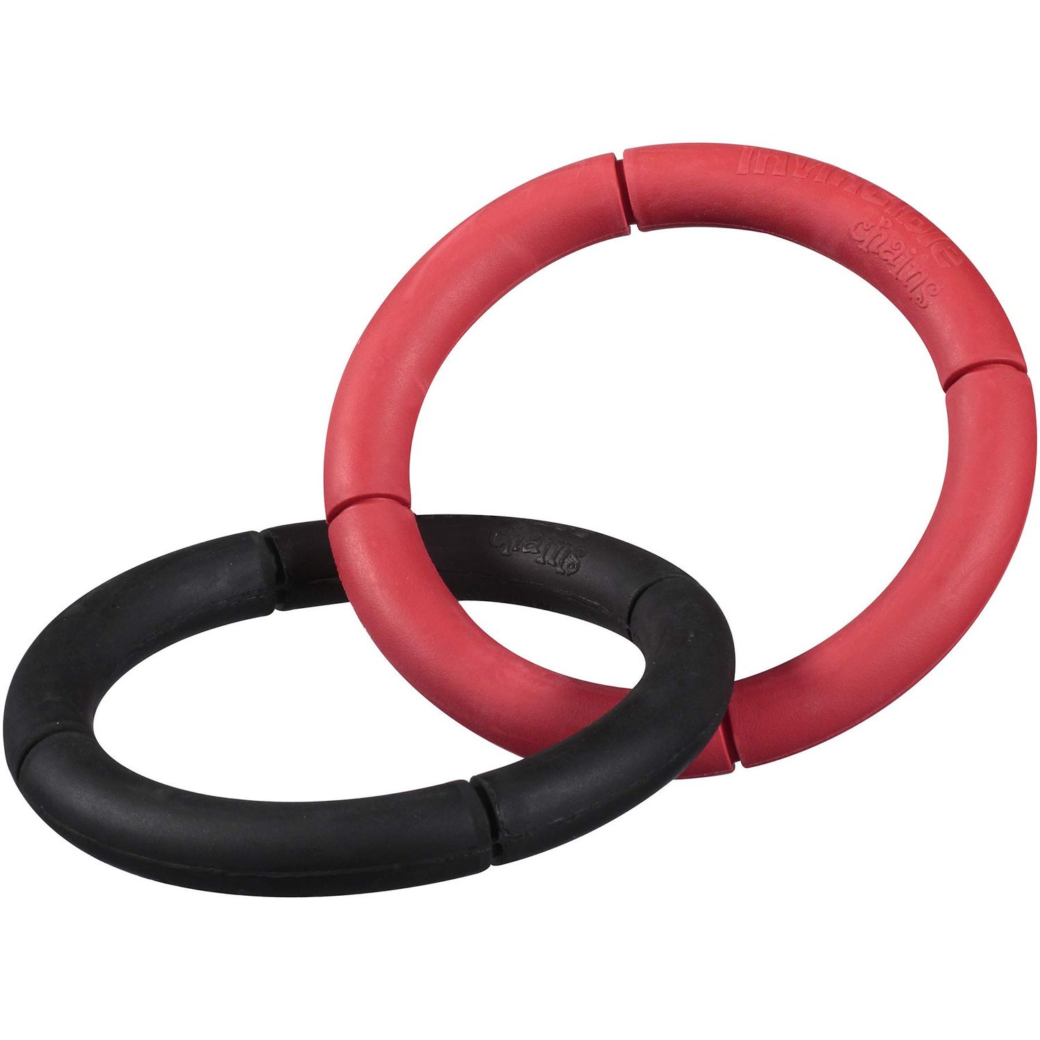 JW Pet Company Invincible Chains LD Double Dog Toy, Large (Colors Vary)