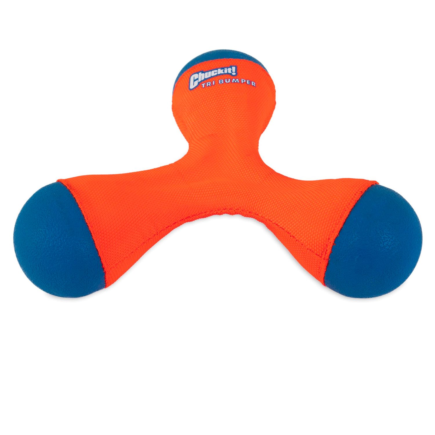 Chuckit! Amphibious Tri-Bumper Fetch Dog Toy, Medium (8.2 Inch),Black