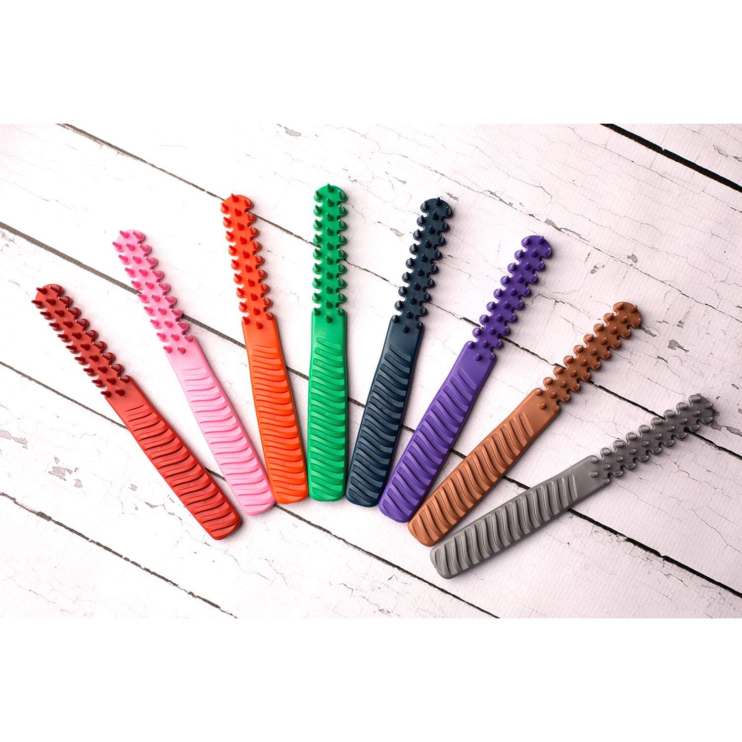 Hair Brush Comb Hybrid For Women Men Girls Boys Thick Curly Fine Short Long Hair Beards Toddler Kids Dog Grooming Tool Blow Drying Wet Dry 3/4 Inch Professional Use Detangler (Sky Blue)