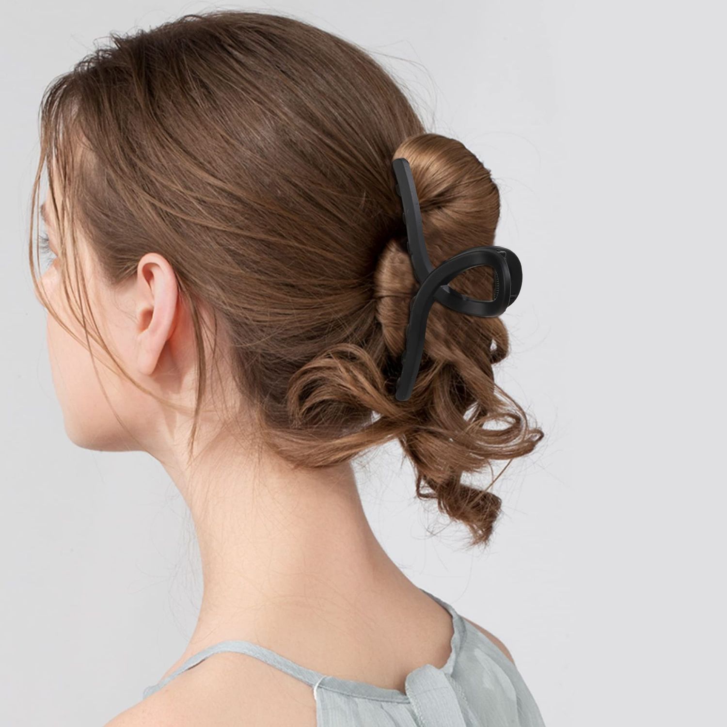 Claw Hair Clips for Women Thick Hair - Big Butterfly Claw Clips for Grils long hair Cute Jaw Clips for Curly Hair Strong Hold Durable Matte Hair Clamps