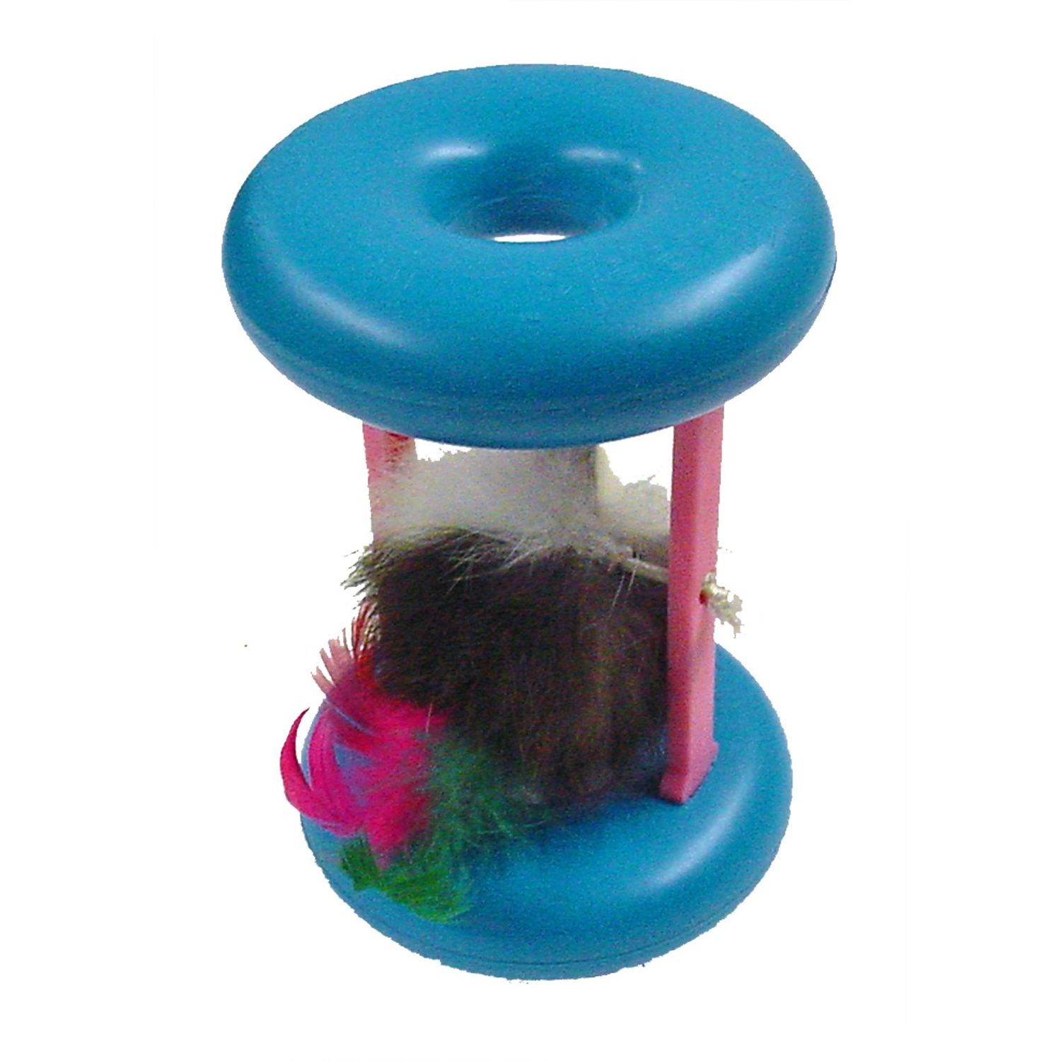 JW Cat Wheels - Rolling Mouse Cat Toy