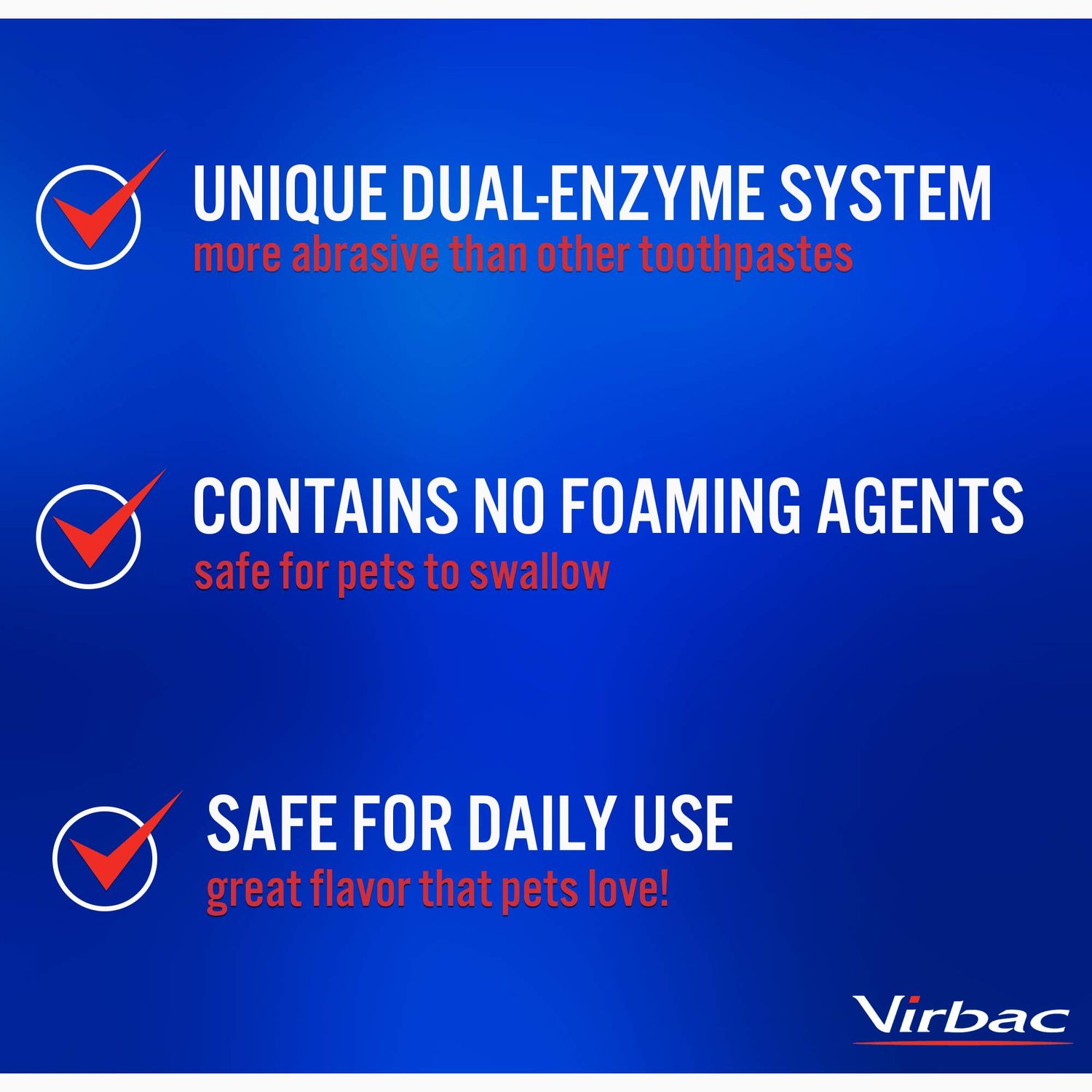 Virbac C.E.T. Enzymatic Toothpaste Eliminates Bad Breath by Removing Plaque and Tartar Buildup Best Pet Dental Care Toothpaste Beef Flavor 2.5 Oz Tube (Color Varies)