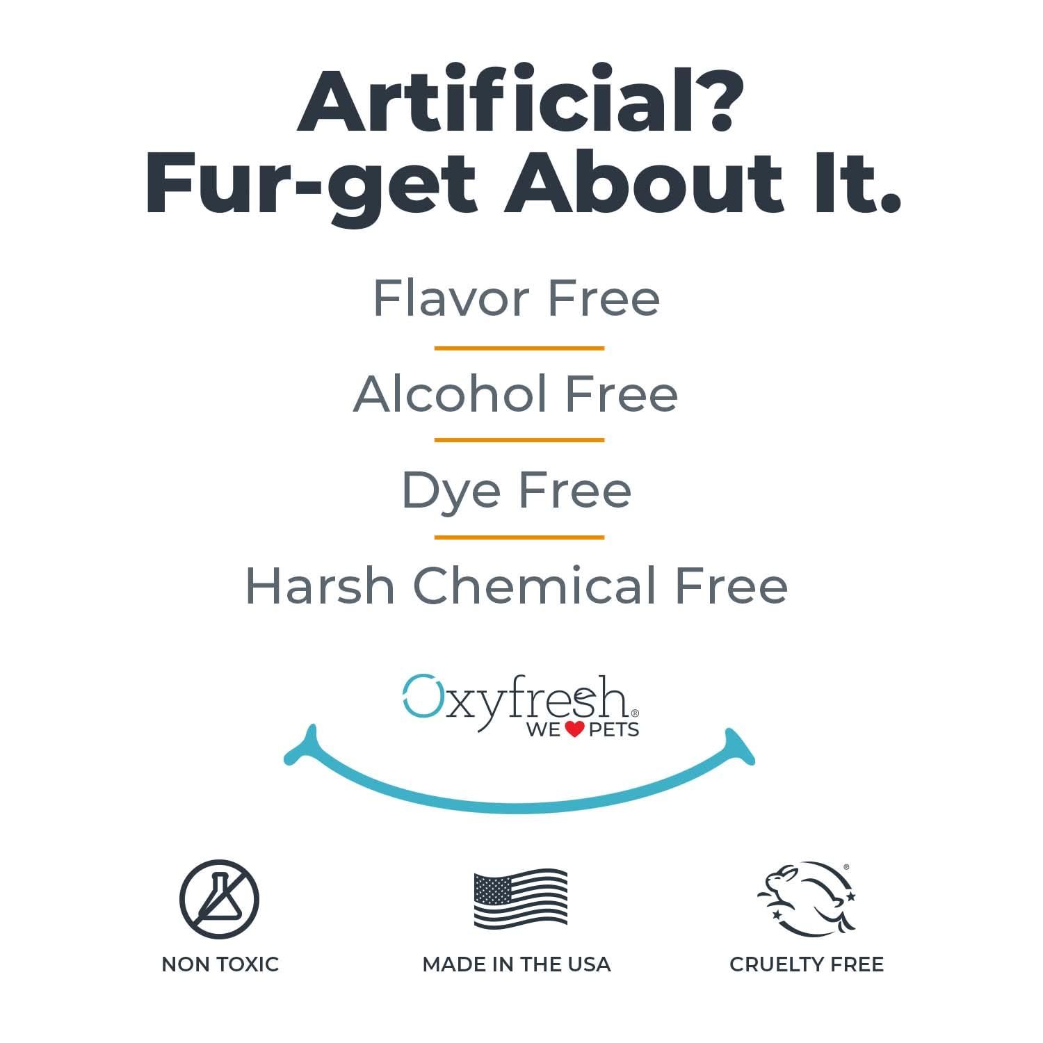 Oxyfresh Premium Pet Dental Kit for Dogs & Cats – Easy Solution for Pet Fresh Breath, Clean Teeth, Control Plaque & Tartar – Vet Formulated Pet Toothpaste, 1oz + Water Additive, 3oz + 3 LG Brushes Kit