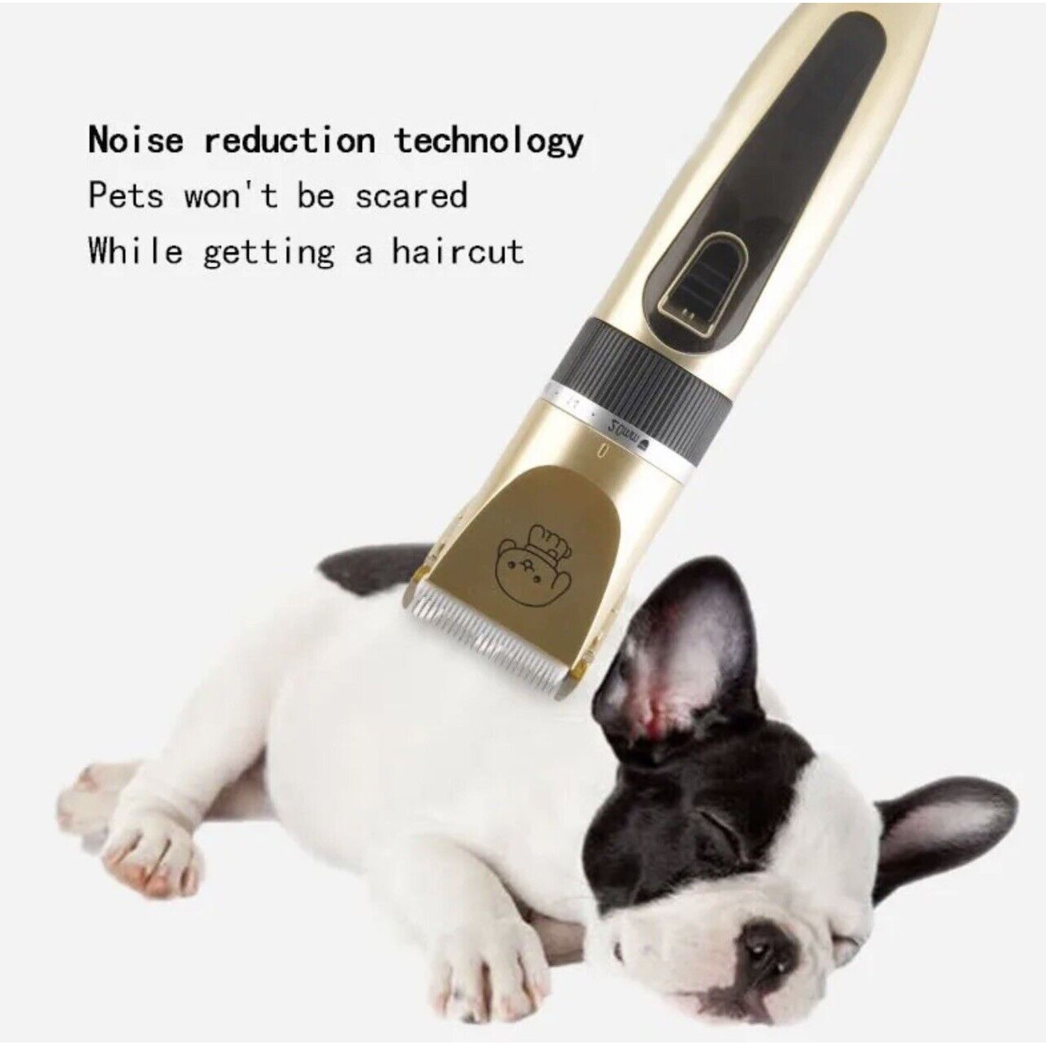Professional Rechargeable Cordless Pet Grooming Clipper Kit