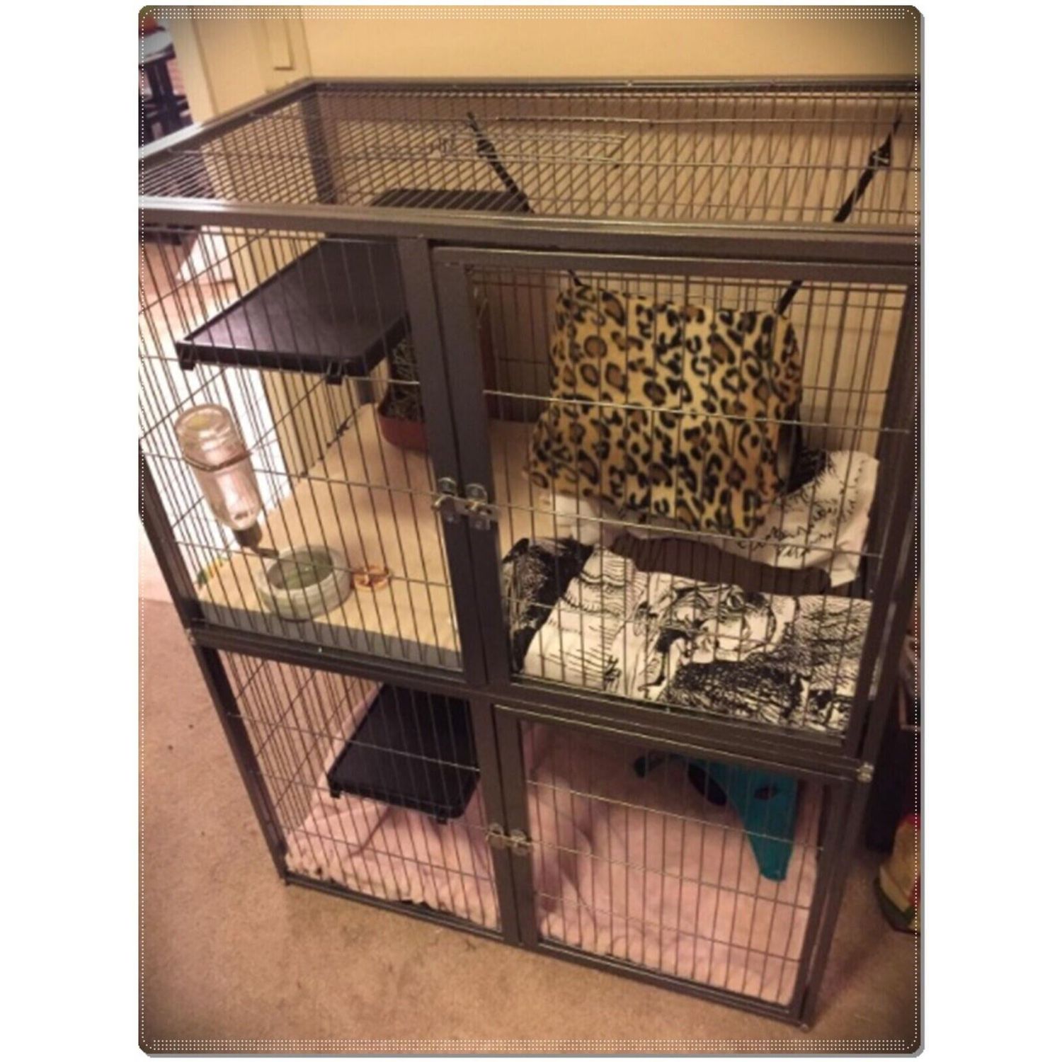 Large Ferret Cage Chinchilla Rabbit Hamster Guinea Pig Rat Iguana Sugar Glider