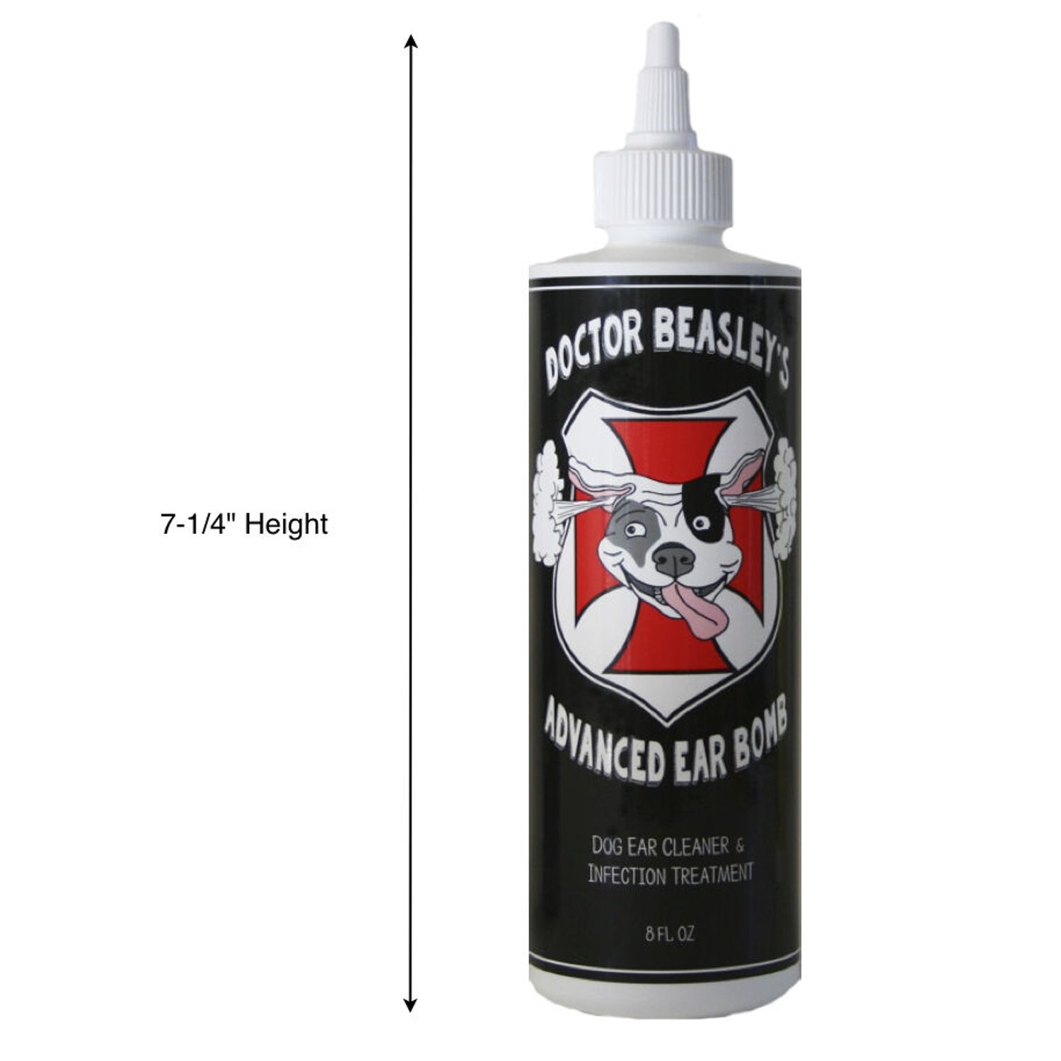 Advanced Dog Ear Cleaner Medication and Infection Treatment FAST Relief, 8oz