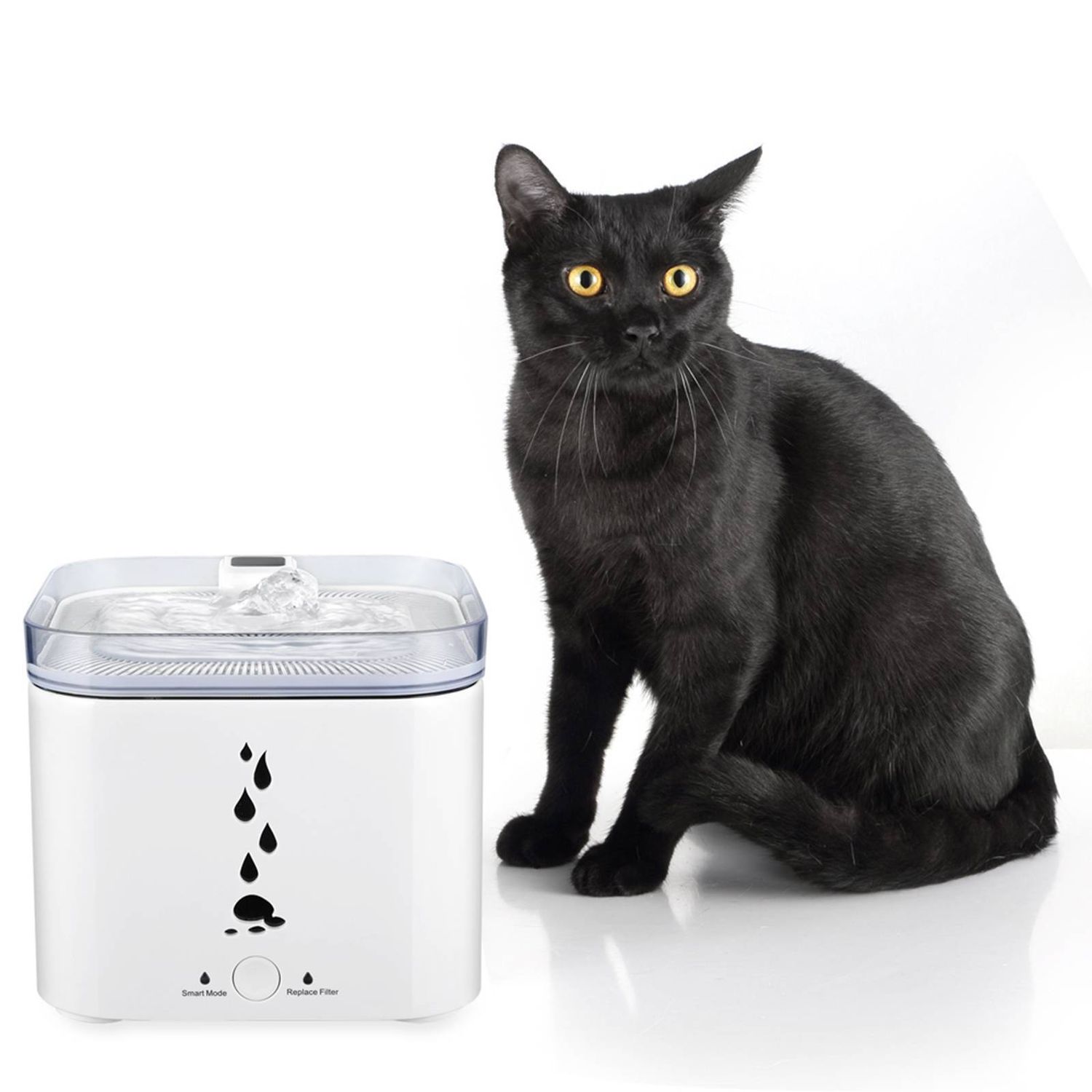 Pet Water Fountain 2.75L Automatic Cat and Dog Water Fountain Water Dispenser