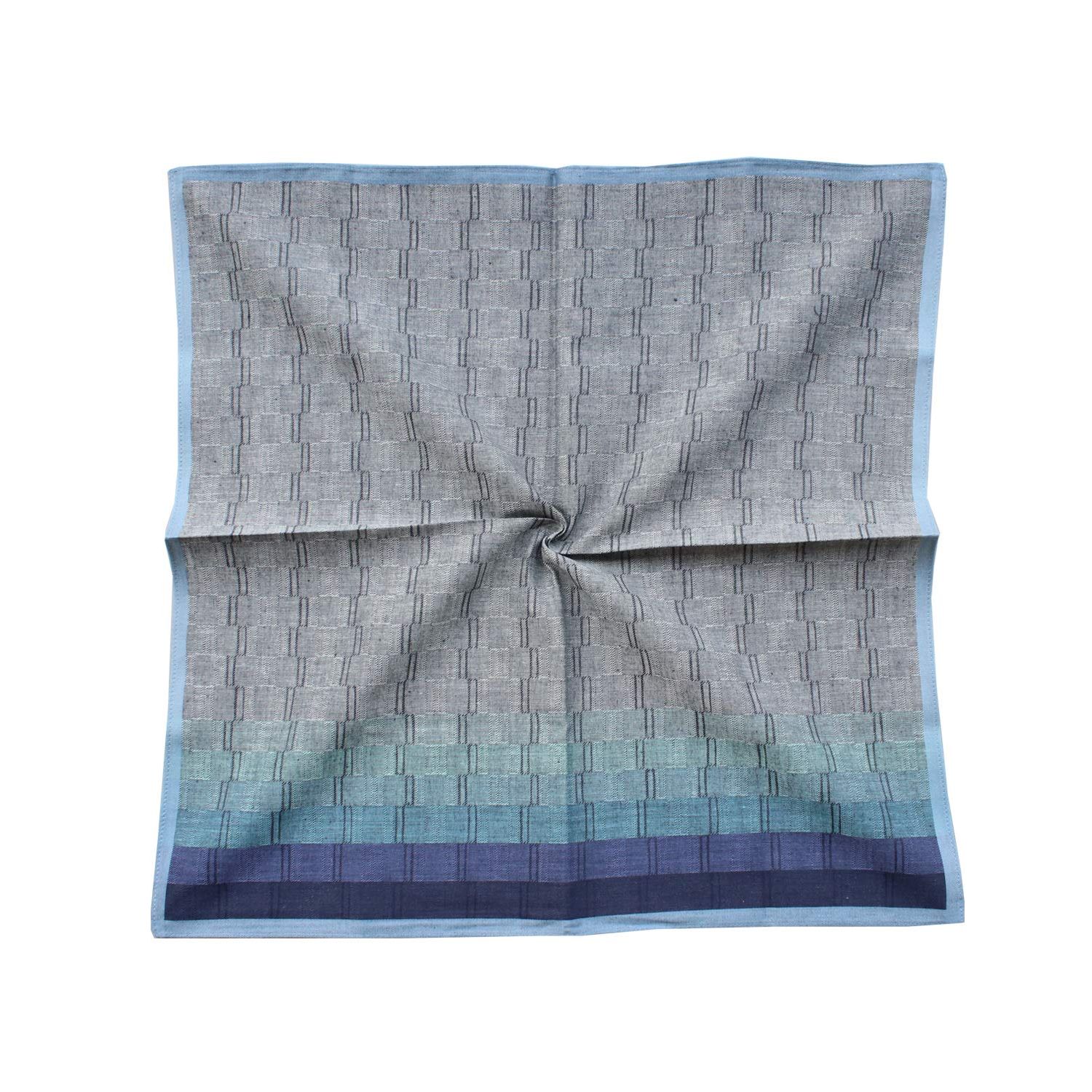 Mens Cotton Handkerchiefs Classic Hankies Assorted 6Pieces