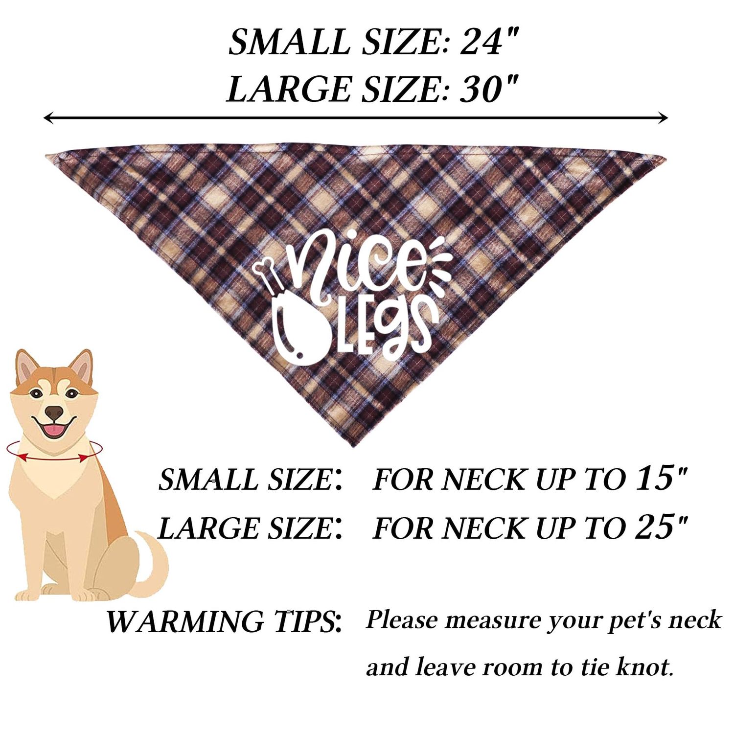 STMK 3 Pack Thanksgiving Day Dog Bandanas, Holiday Fall Thanksgiving Dog Bandanas Scarf for Small Medium Large Dogs (Large)
