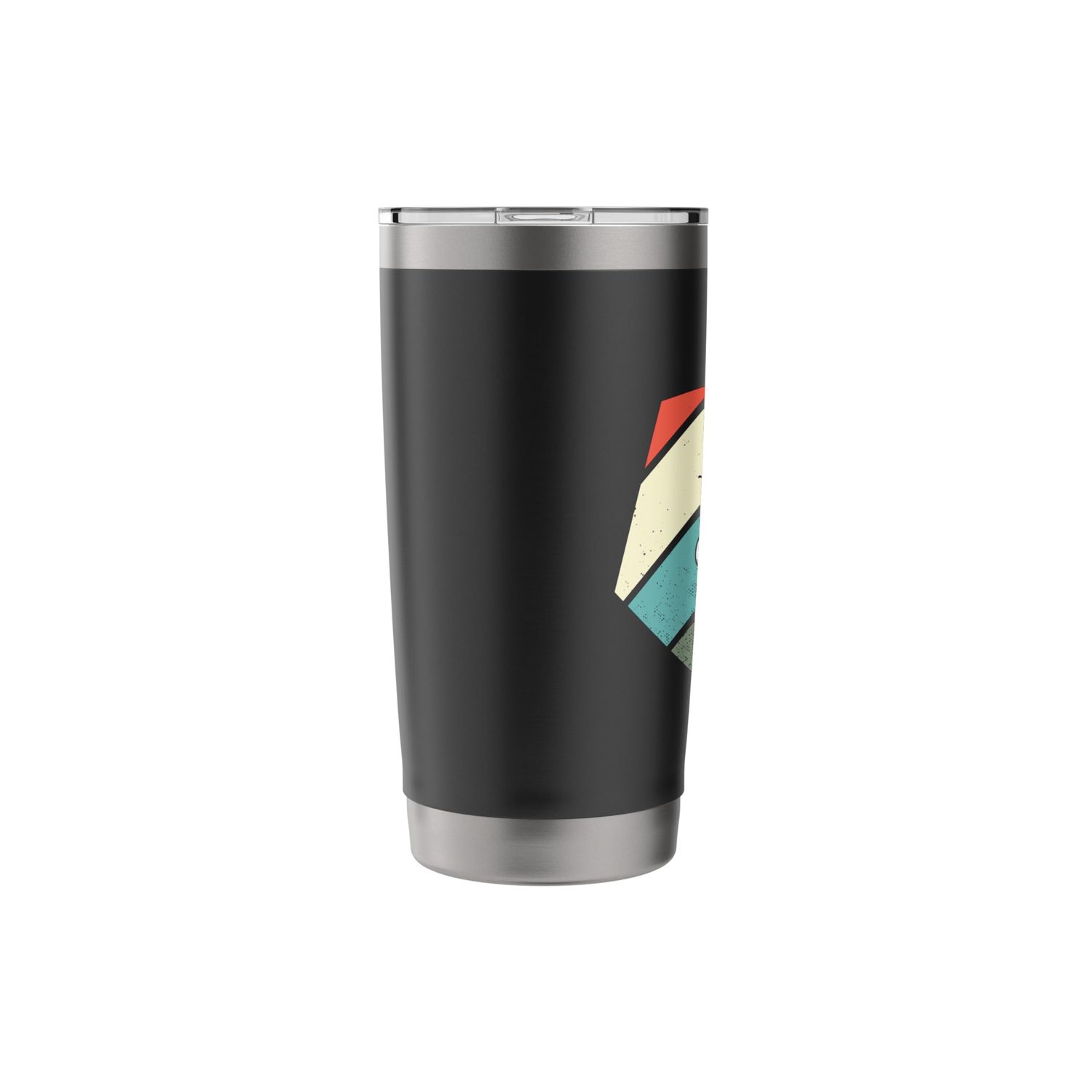 Grey Cat Heart Cat toy Heart Valentine's Day Cat Lover Stainless Steel Insulated Tumbler