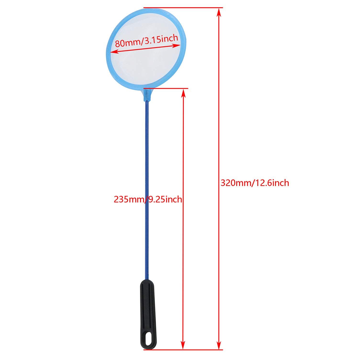 DGZZI Aquarium Fish Net 3PCS Plastic Artemia Sieves Super Dense Mesh Aquarium Fish Tank Tool for Artemia Eggs New Born Fish