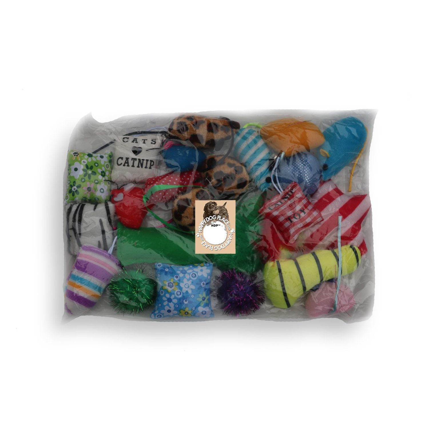 Grab Bag Catnip 24 Pieces cat Toys Bag Size:Pack of 1
