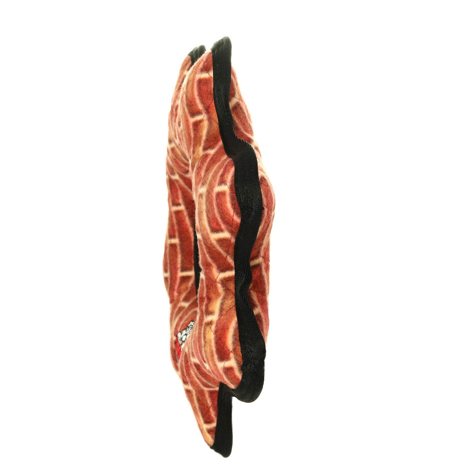 TUFFY - World's Tuffest Soft Dog Toy - MEGA Gear Ring - Squeakers - Multiple Layers. Made Durable, Strong & Tough. Interactive Play (Tug, Toss & Fetch). Machine Washable & Floats. (Brick 2 Pack)