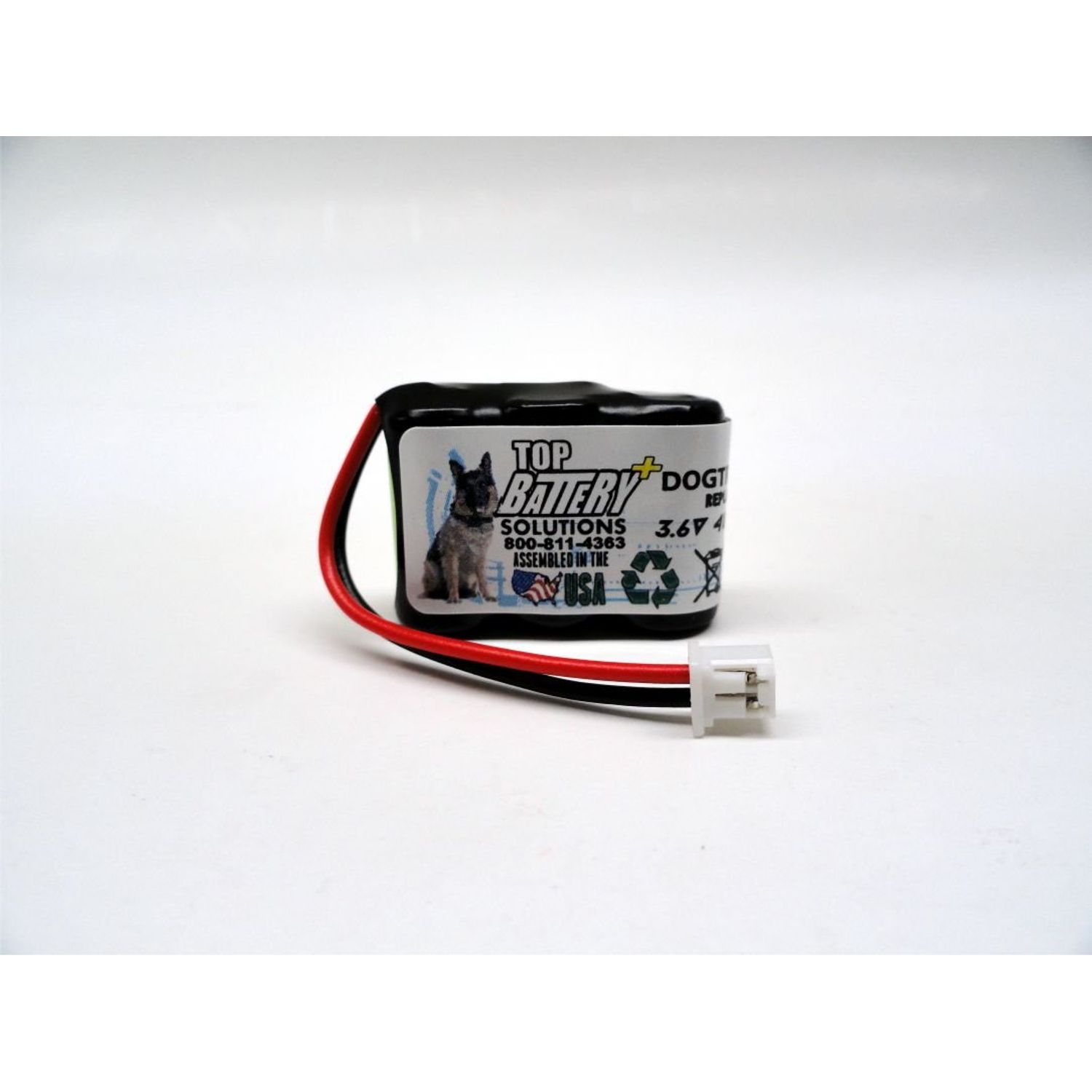 2PC Replacement Battery BP-20R Dog Collar 300M 302M 7000M 7002M Receiver, Replacement Battery