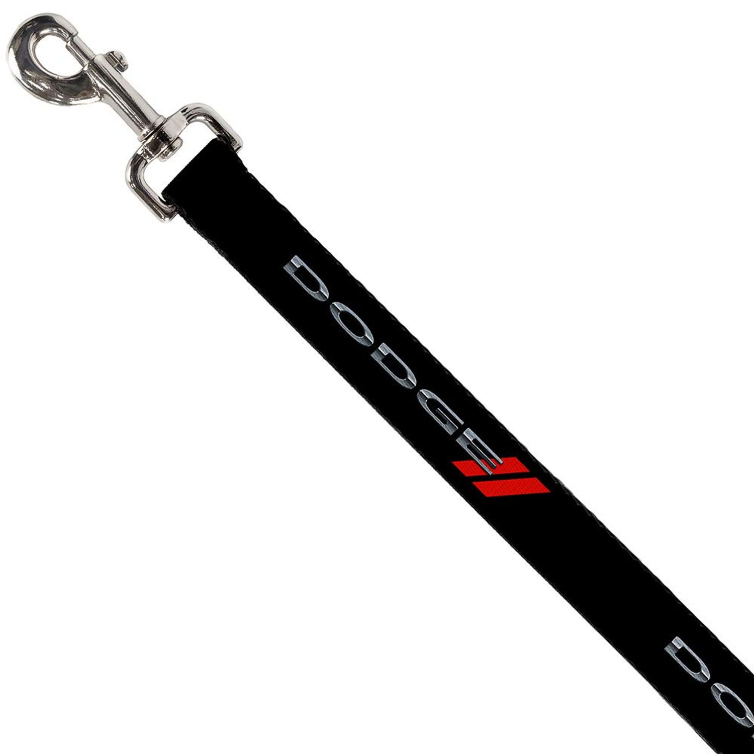 Dog Leash Dodge Red Rhombus Repeat 6 Feet Long 1.0 Inch Wide