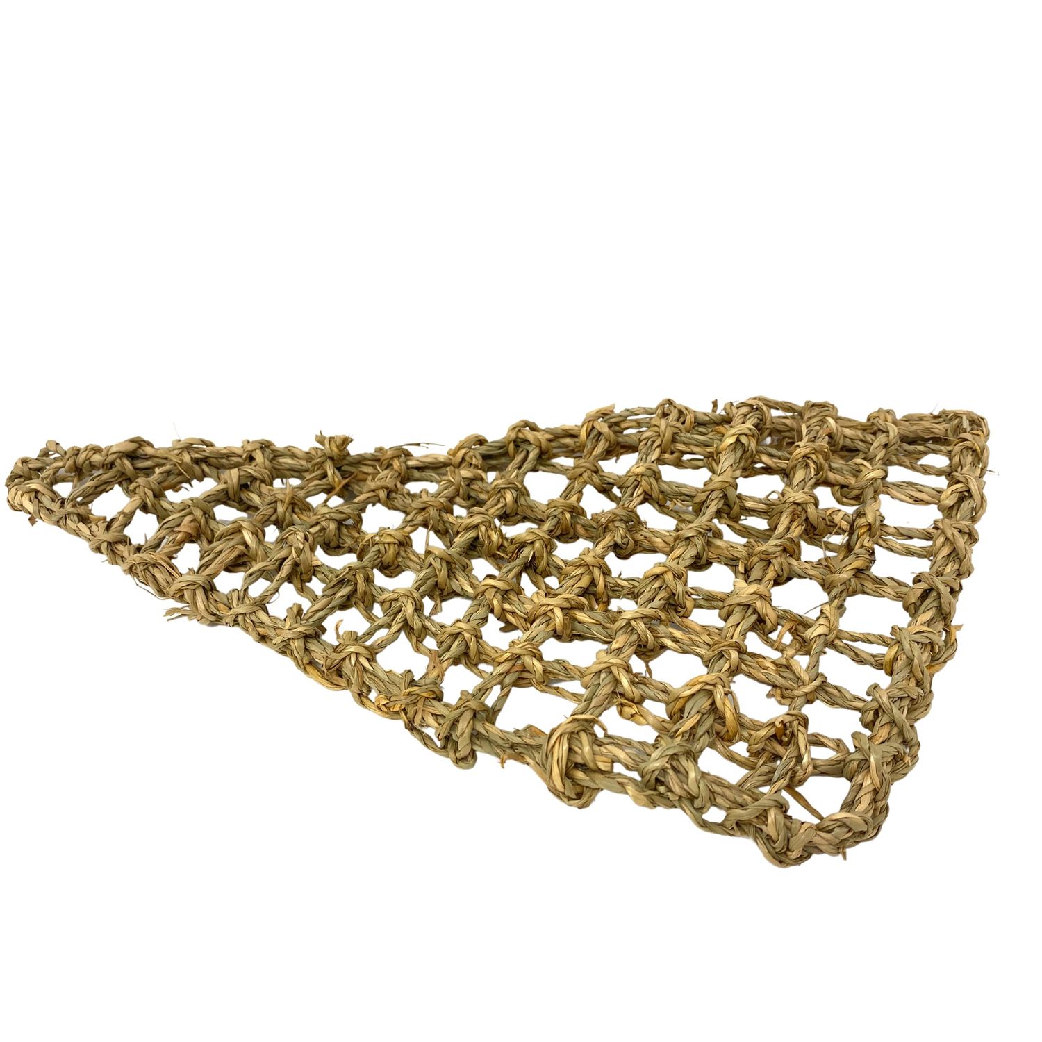 Bonka Bird Toys 3732 Woven Right Handed Triangular Seagrass Mat 14x12x7 Craft Part Bird Toy