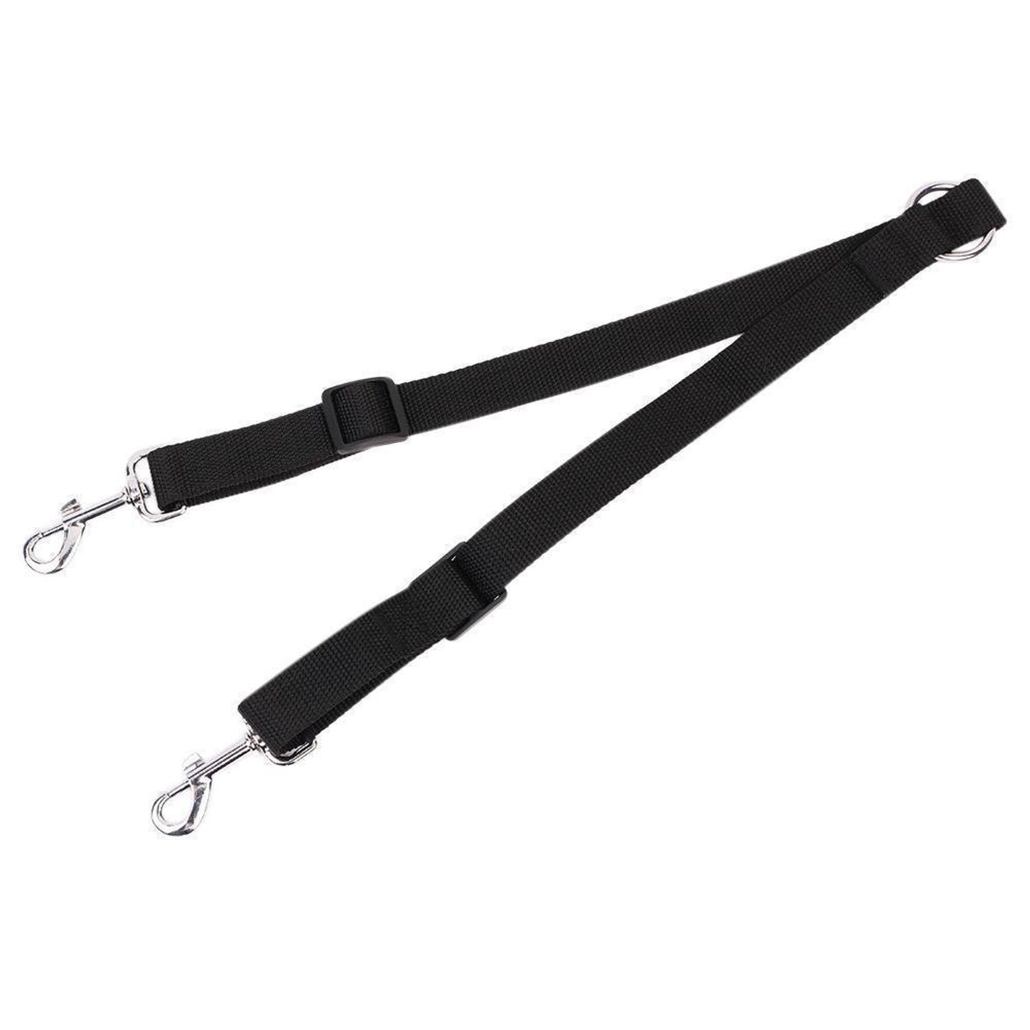 STGOOD No Tangle Dog Leash Coupler, Dual Double Dog Adjustable Splitter Lead Durable Walker Trainer Leash for Two Dogs…