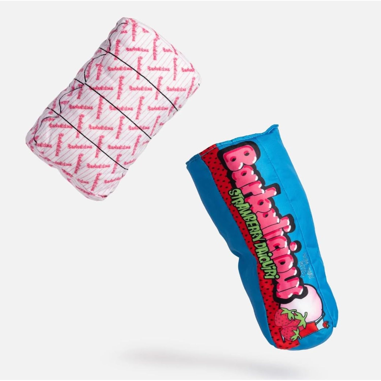 Barkalicious Bubble Gum Dog Toy Interactive 2-in-1 Plush w/Squeaker & Crinkle
