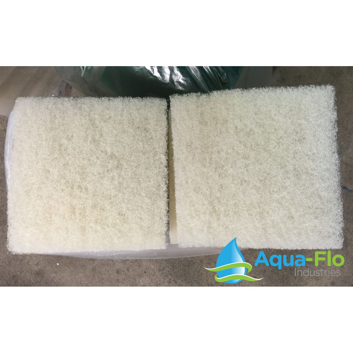 TWO PACK, 2" x 12” x 12” COARSE Filter Floss Pad Aquarium or Pond Media (2 pads)