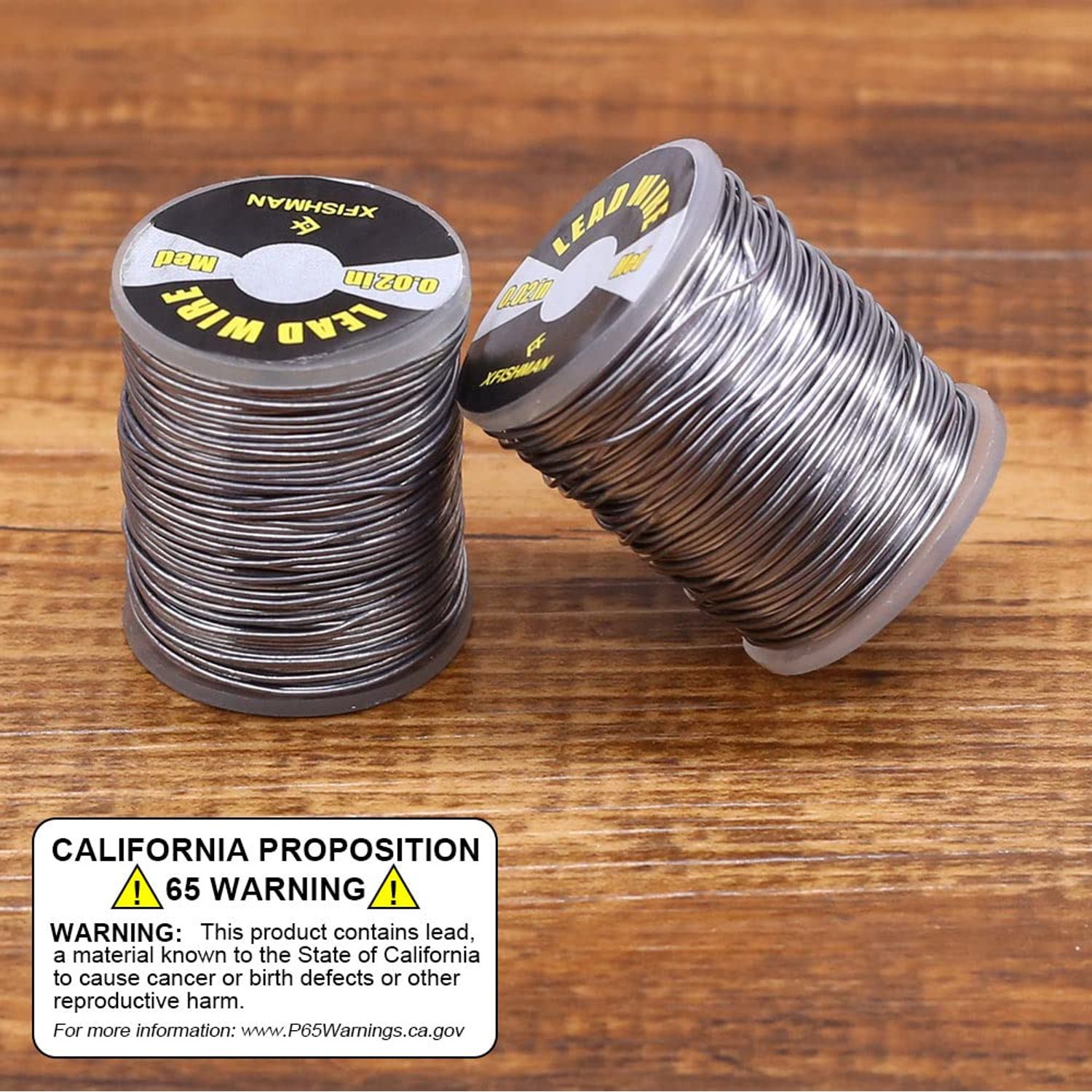 Fly-Tying-Lead-Wire-Fly-Tying-Material- Fly-Fishing-Supplies-Accessories (Medium(.020in) 2 Pack)