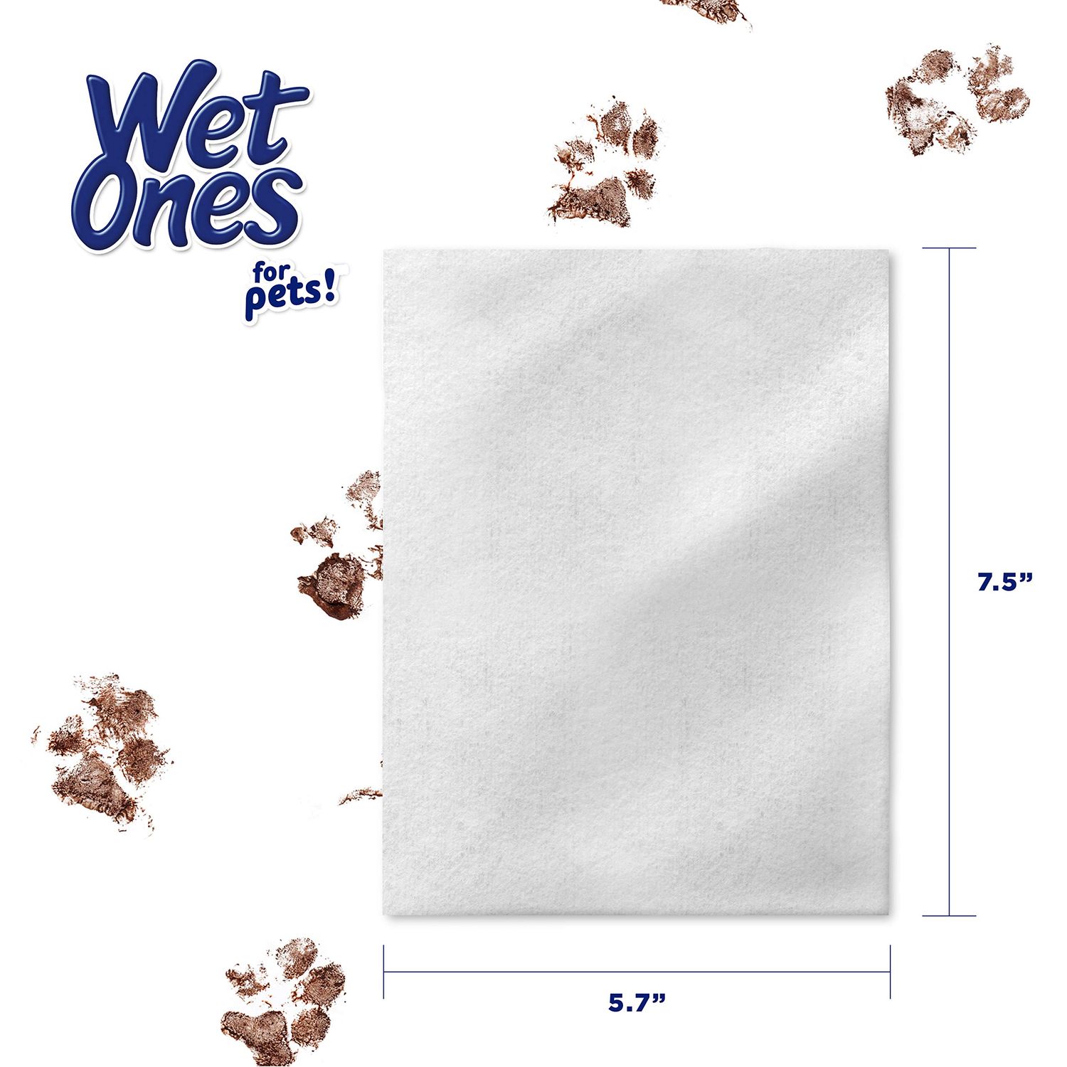 Wet Ones for Pets Paw & Tushie Dog Wipes with Chamomile | Dog Wipes for All Dogs in Tropical Splash Scent, Wipes with Wet Lock Seal | 30 Ct Pouch Dog Paw Wipes