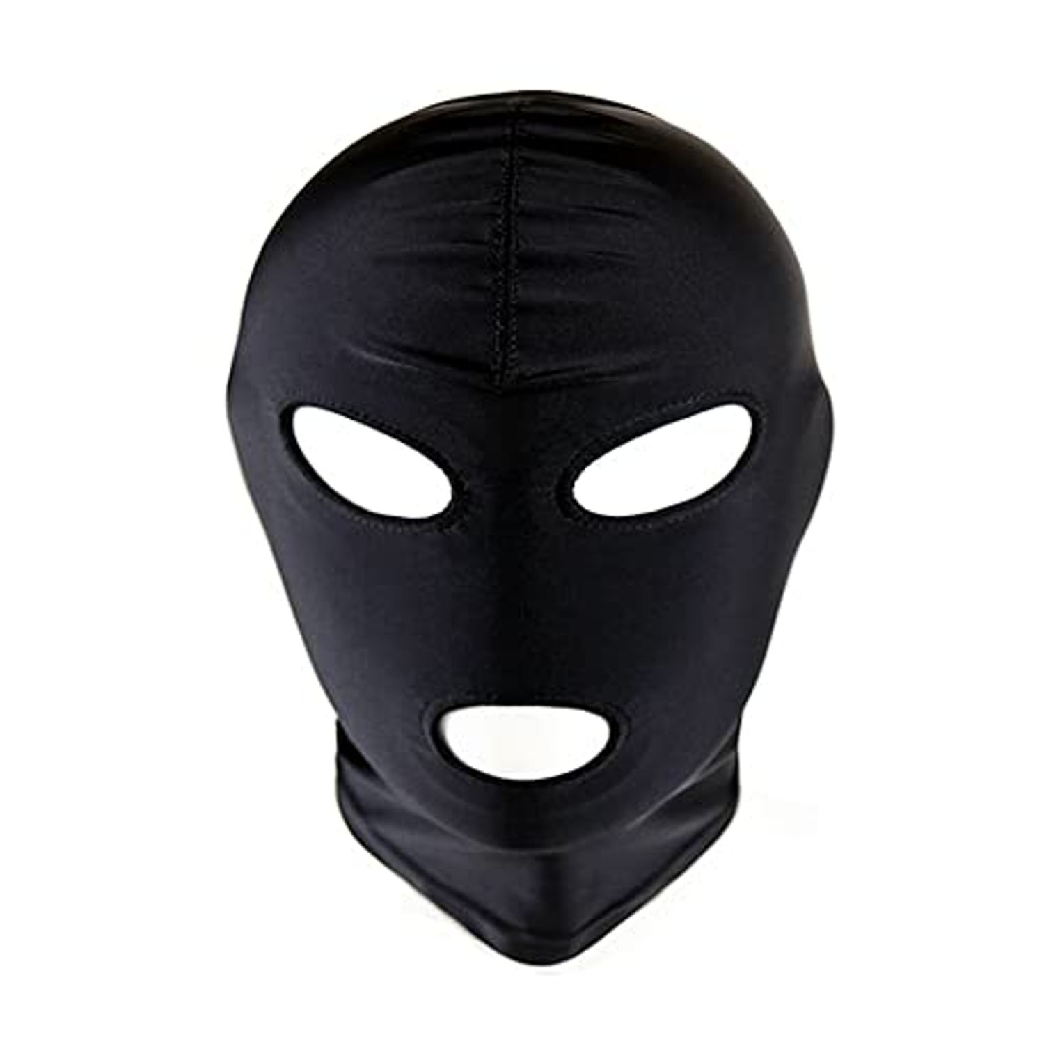 Soochat Full Cover Spandex Zentai Hood Mask Elastic Breathable Open Eyes And Mouth Cosplay Halloween Costume Hood Mask