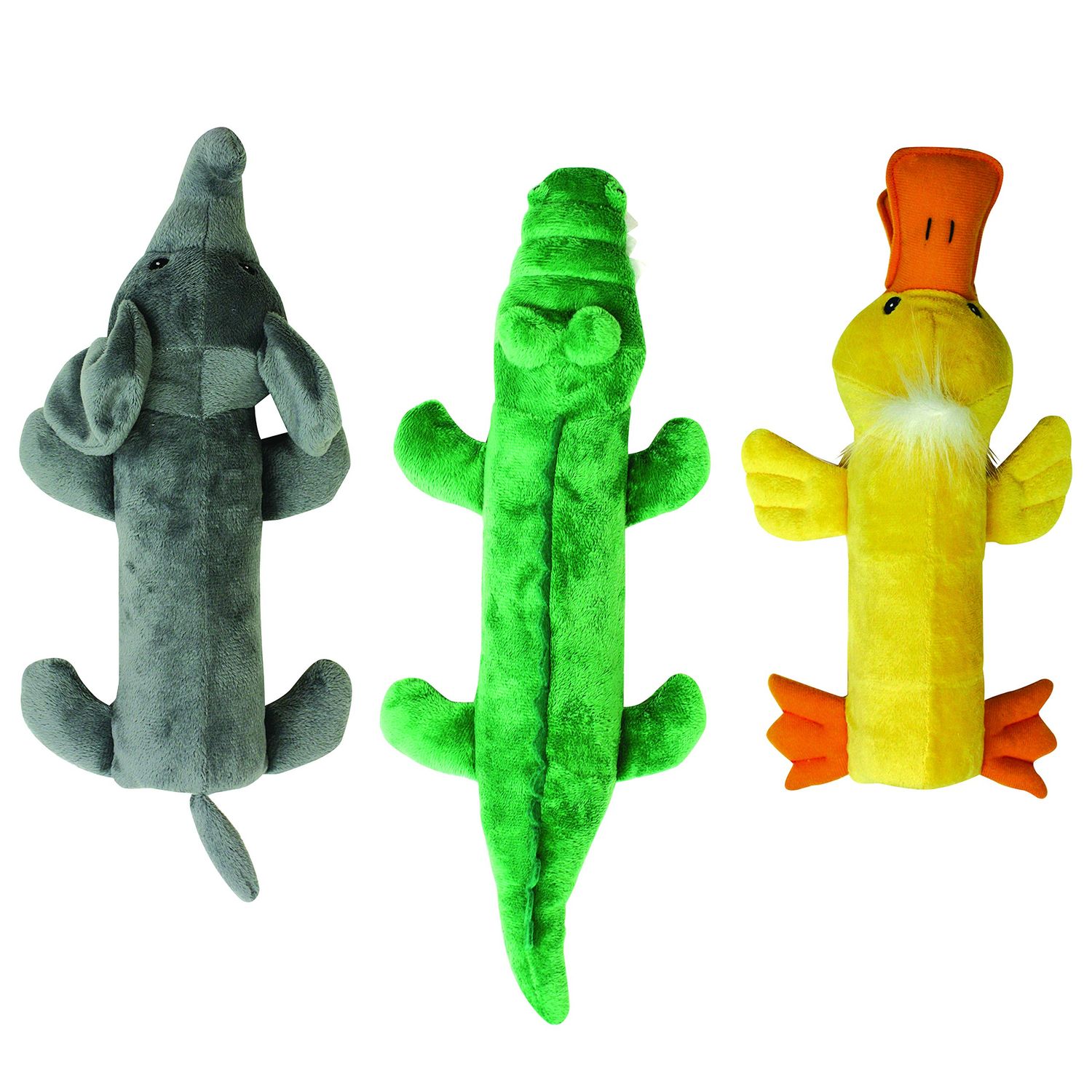 Ethical Pets Crunch and Squeak Plush Bottle Dog Toy