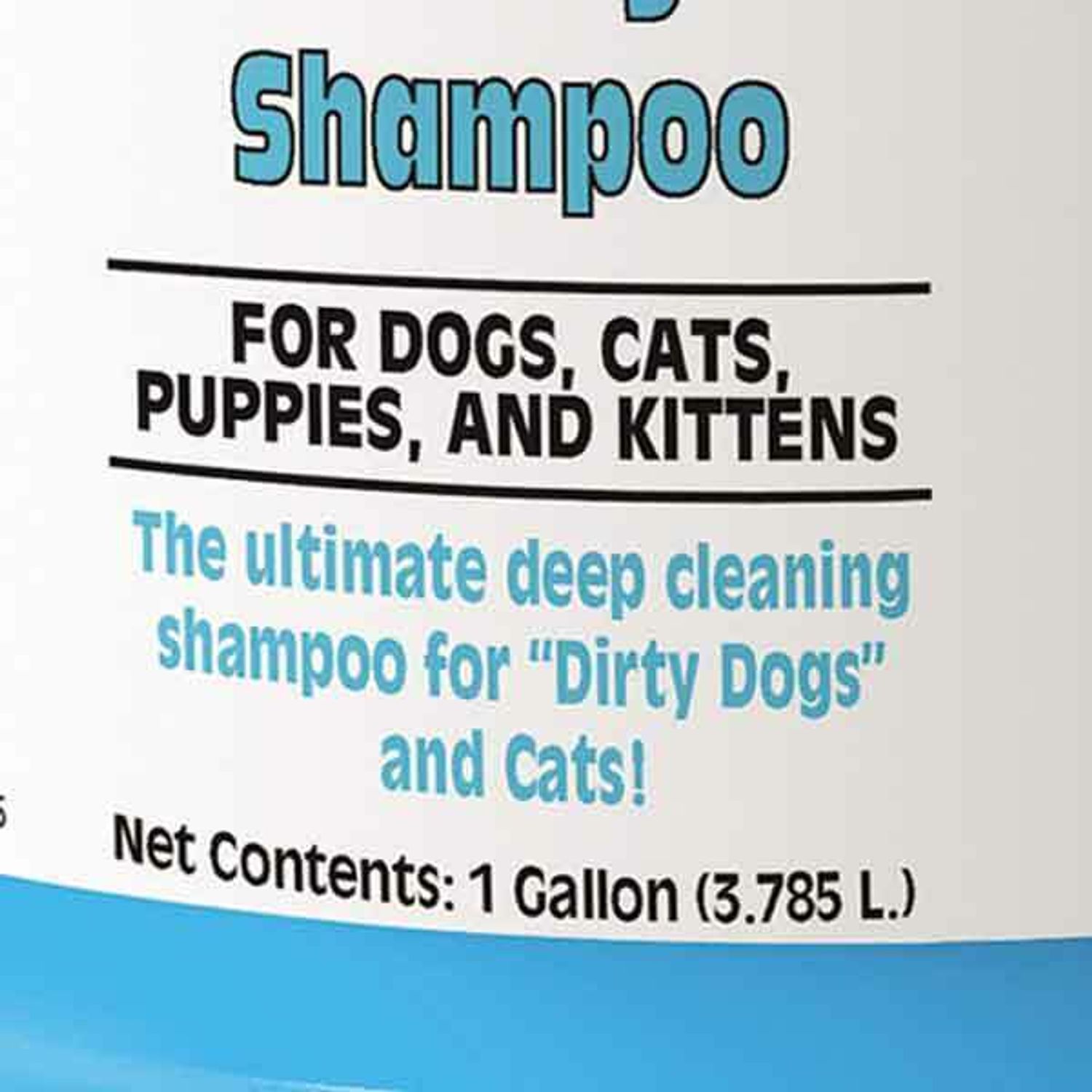 Pet Grooming Shampoo Dog Gone Dirty Deep Cleaning Dematting Concentrated Gallon