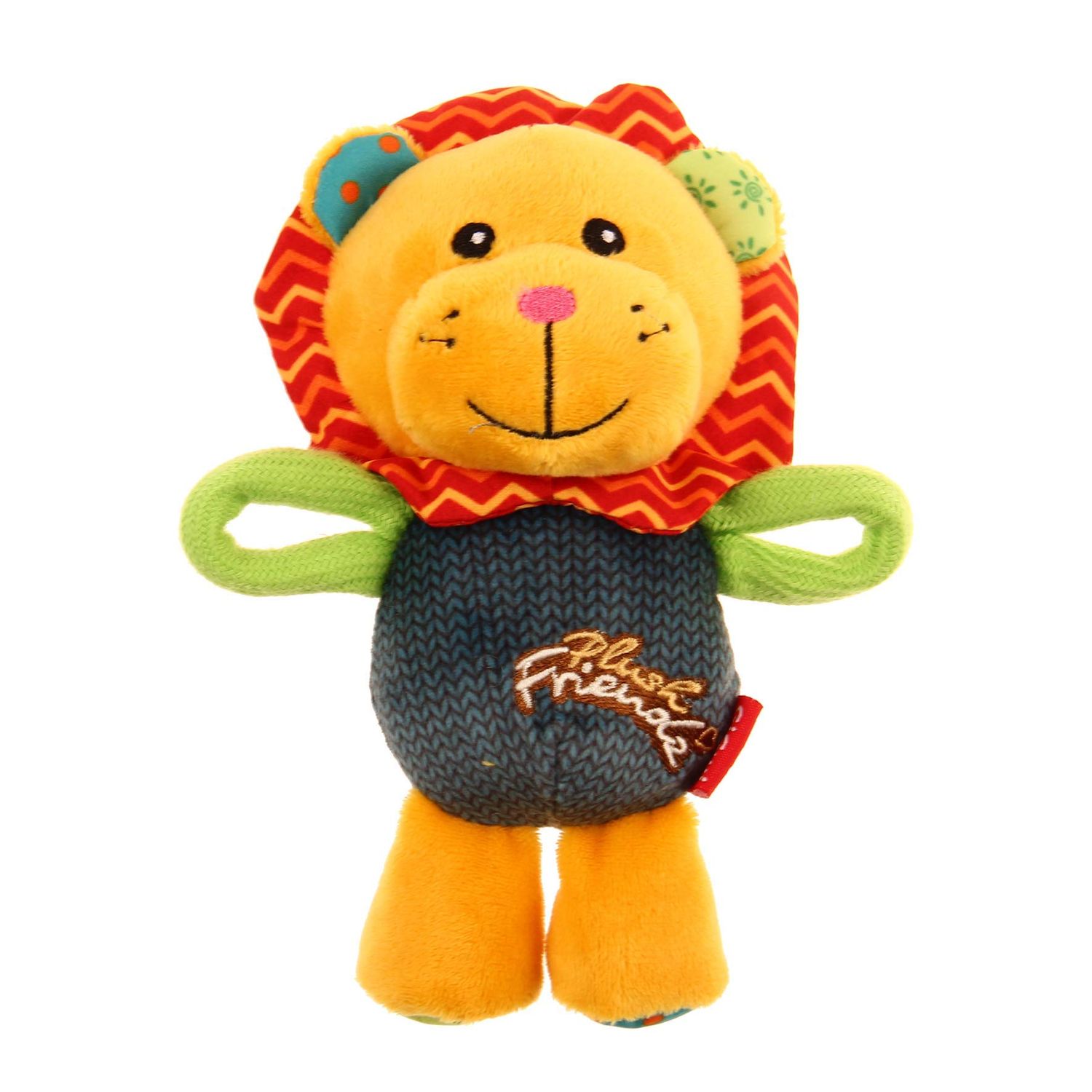 GiGwi Dog Toys Plush Friends Puffy Animal Lion