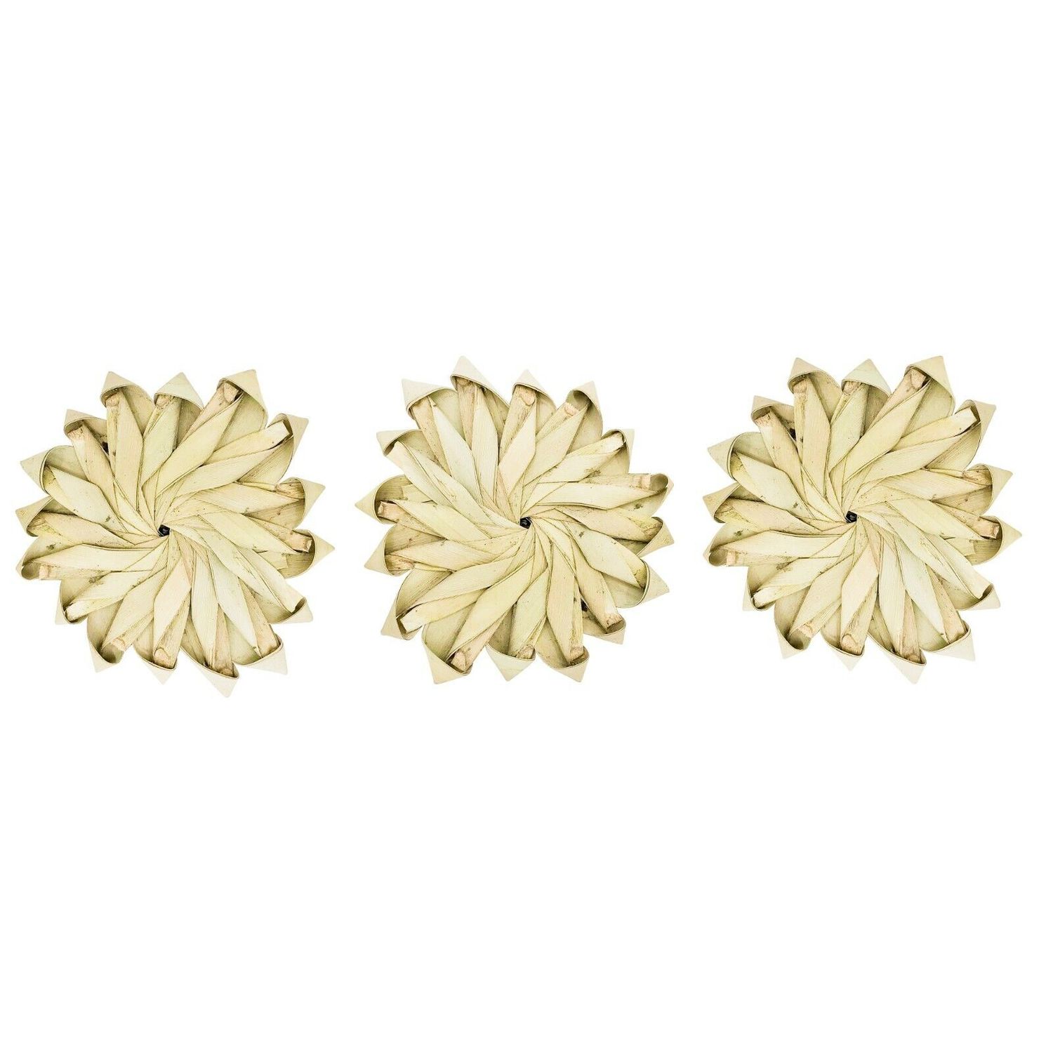 1271 Pk3 Natural Palm Leaf Flowers Bird Toy Parrot Foraging Foot Part talon pet