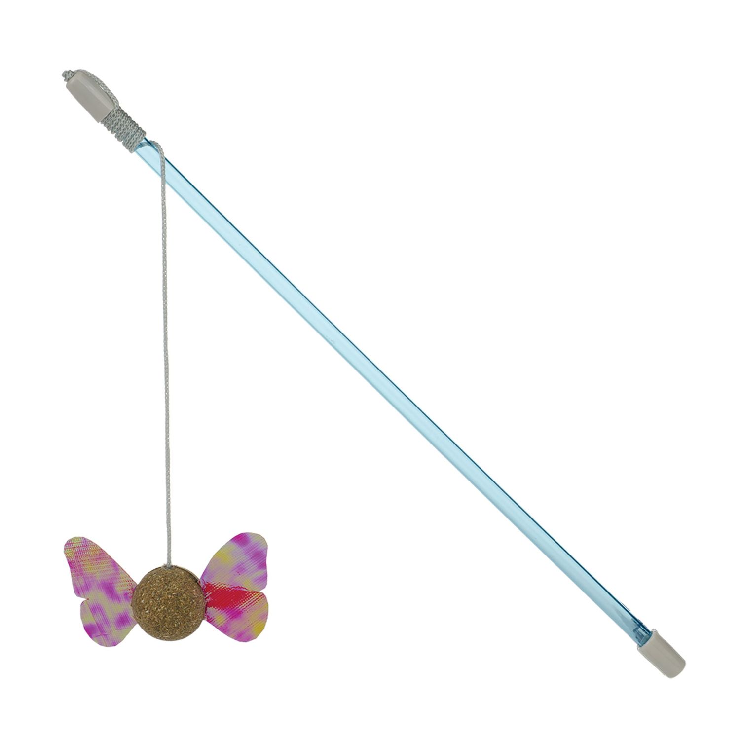 OurPets Corknip All-Natural Compressed Catnip, Winged Cat Toy Wand