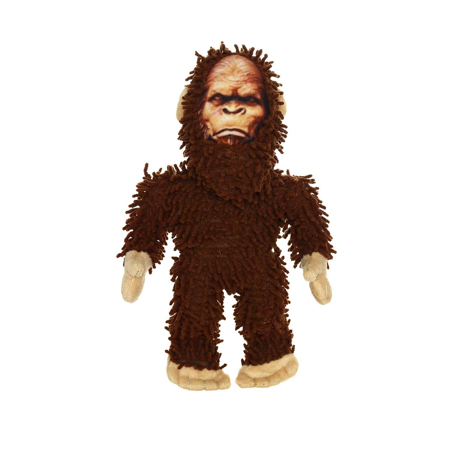 MIGHTY- Microfiber Bigfoot – Made with Stuffing. Strong & Tough. Interactive Play Dog Toy. Machine Washable & Floats (Junior)