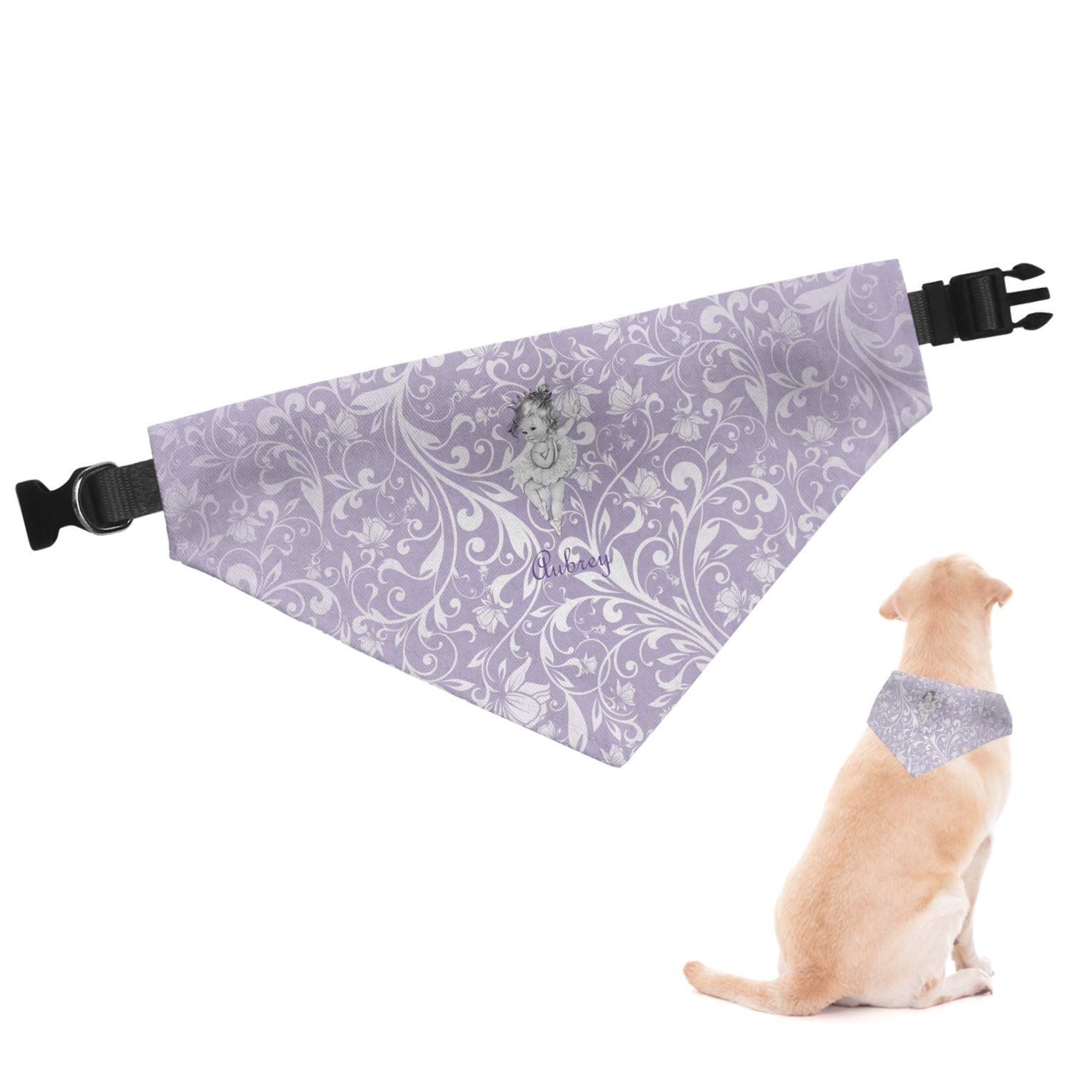 RNK Shops Personalized Ballerina Dog Bandana - Small