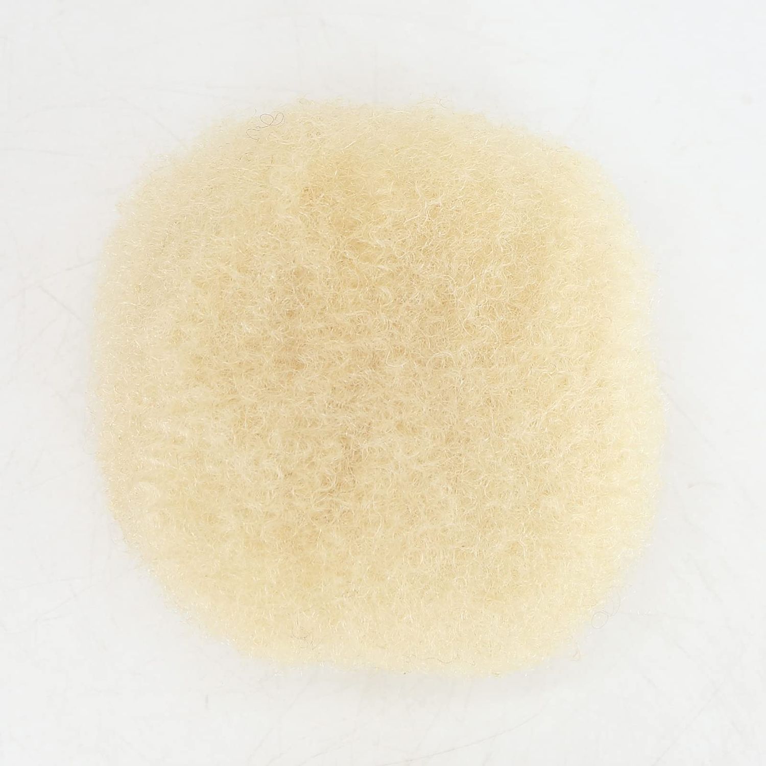 ZigZag Hair Afro Kinky Bulk Human Hair Blonde #613 Color 30Gram Tight Kinky Bulk Afro Hair Ideal for Making or Repairing Permanent Dreadlocks,Twists and Braids (8inch, 613 Color)