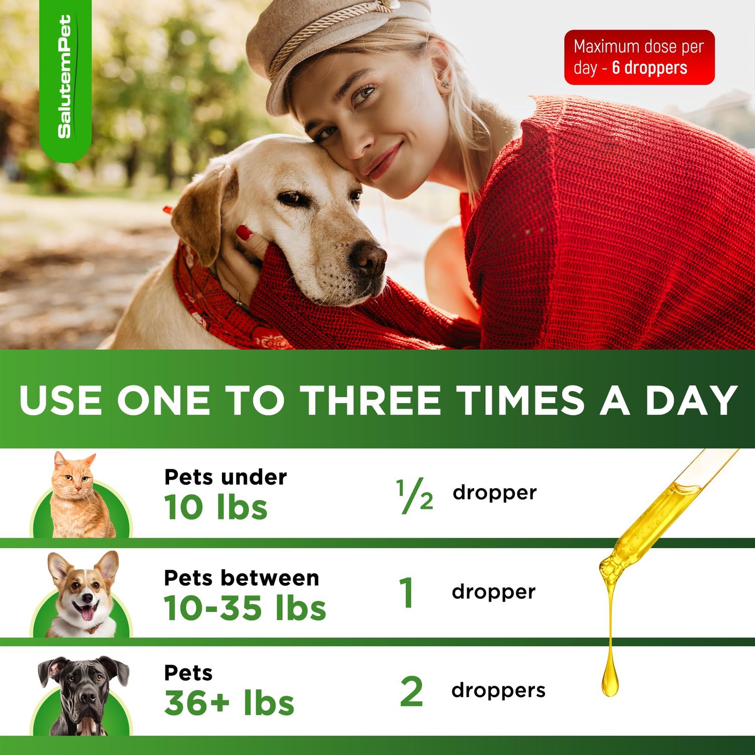 Liquid Multivitamin for Dogs - Multivitamin for Cats - Dog Vitamins and Supplements - Beef Flavor, 2 fl.oz