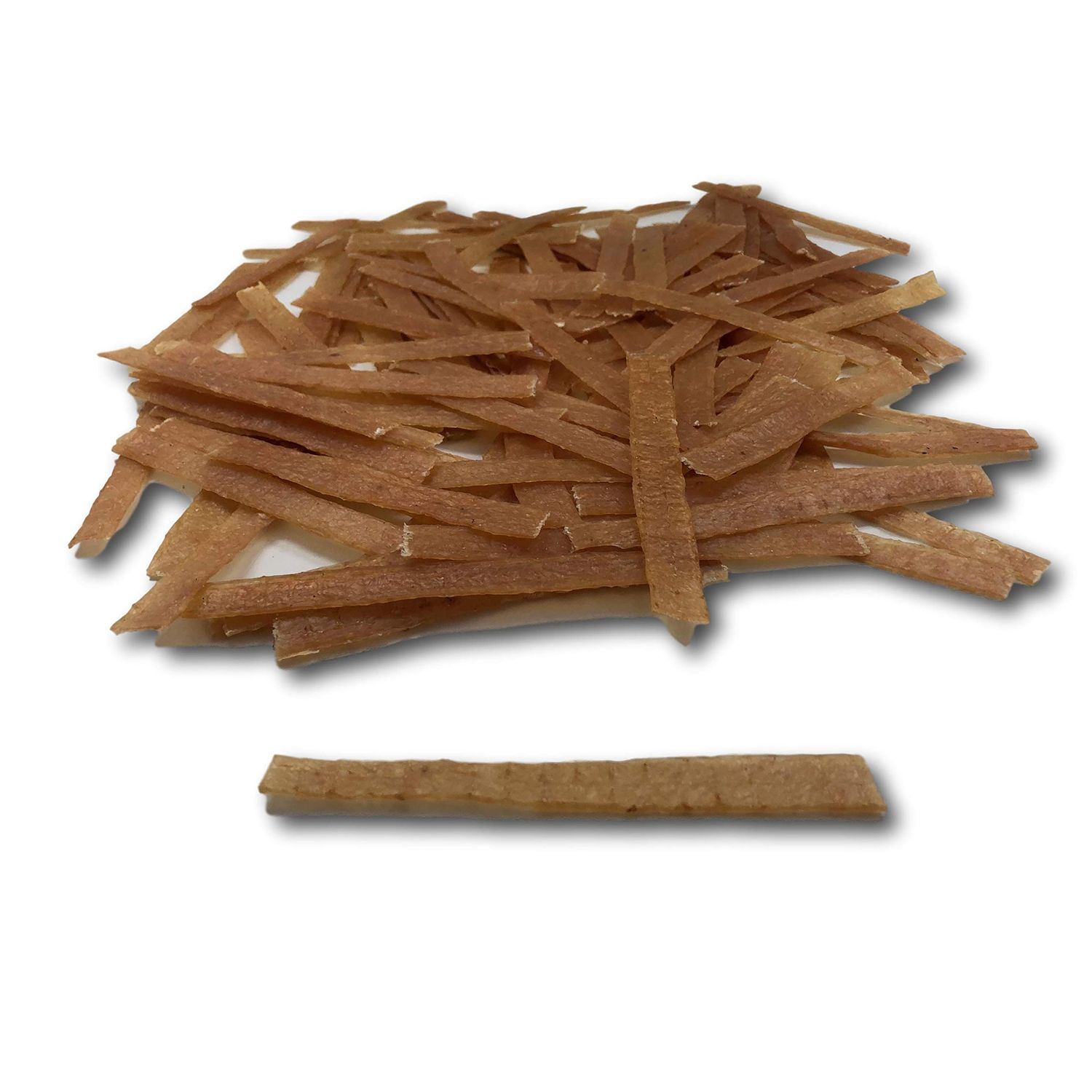 Top Dog Chews - Flat Turkey Tendons for Dogs, 1LB / 16 OZ, Made in The USA, 100% Natural Chew Treats for Dental Care and Stress Relief, Puppy Training Treats for All Breeds (16oz, Roasted)