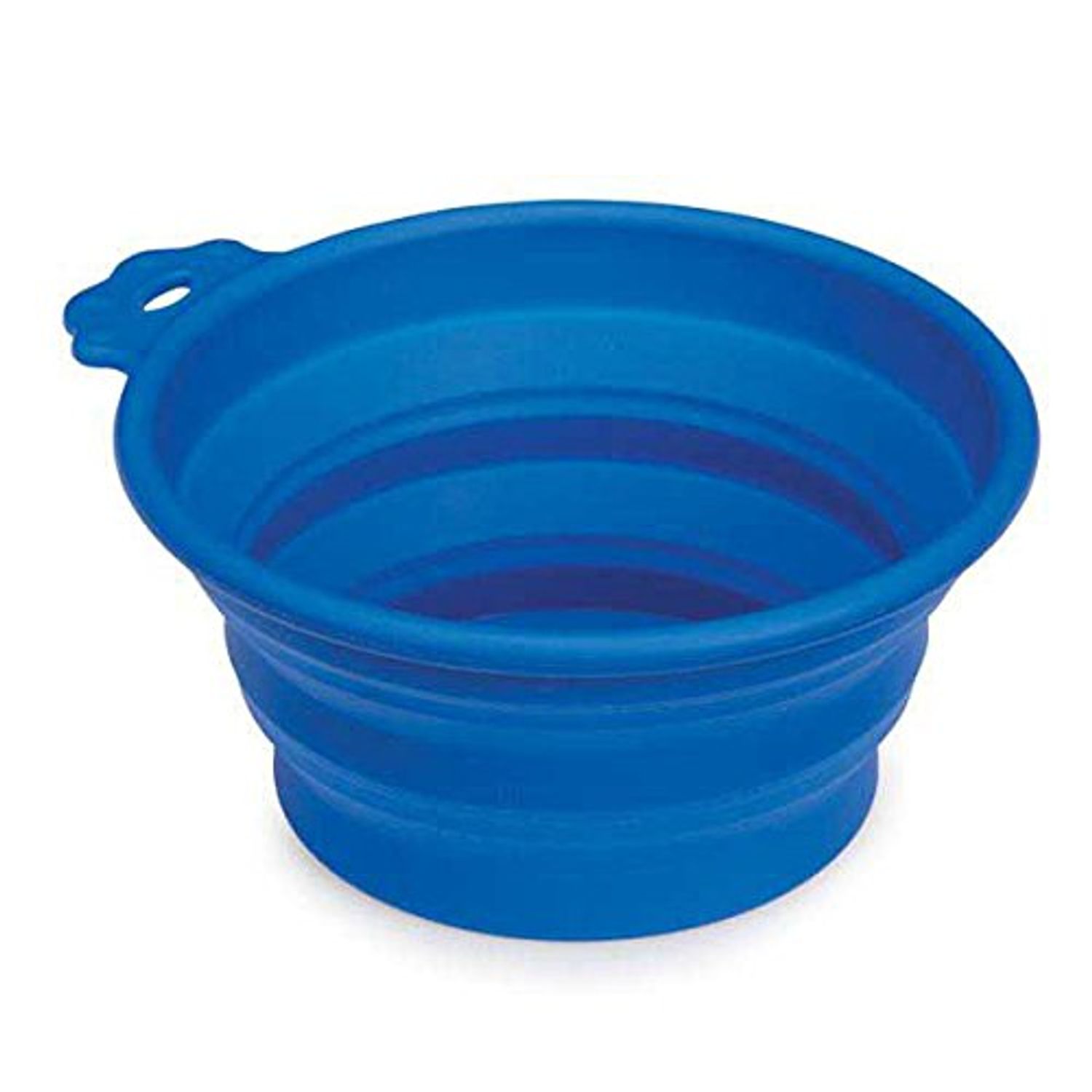 Guardian Gear Portable Dog Bowl Bend-A-Bowls Collapsible Food and Water for Dogs Traveling (Small - 12 Ounce Fern)