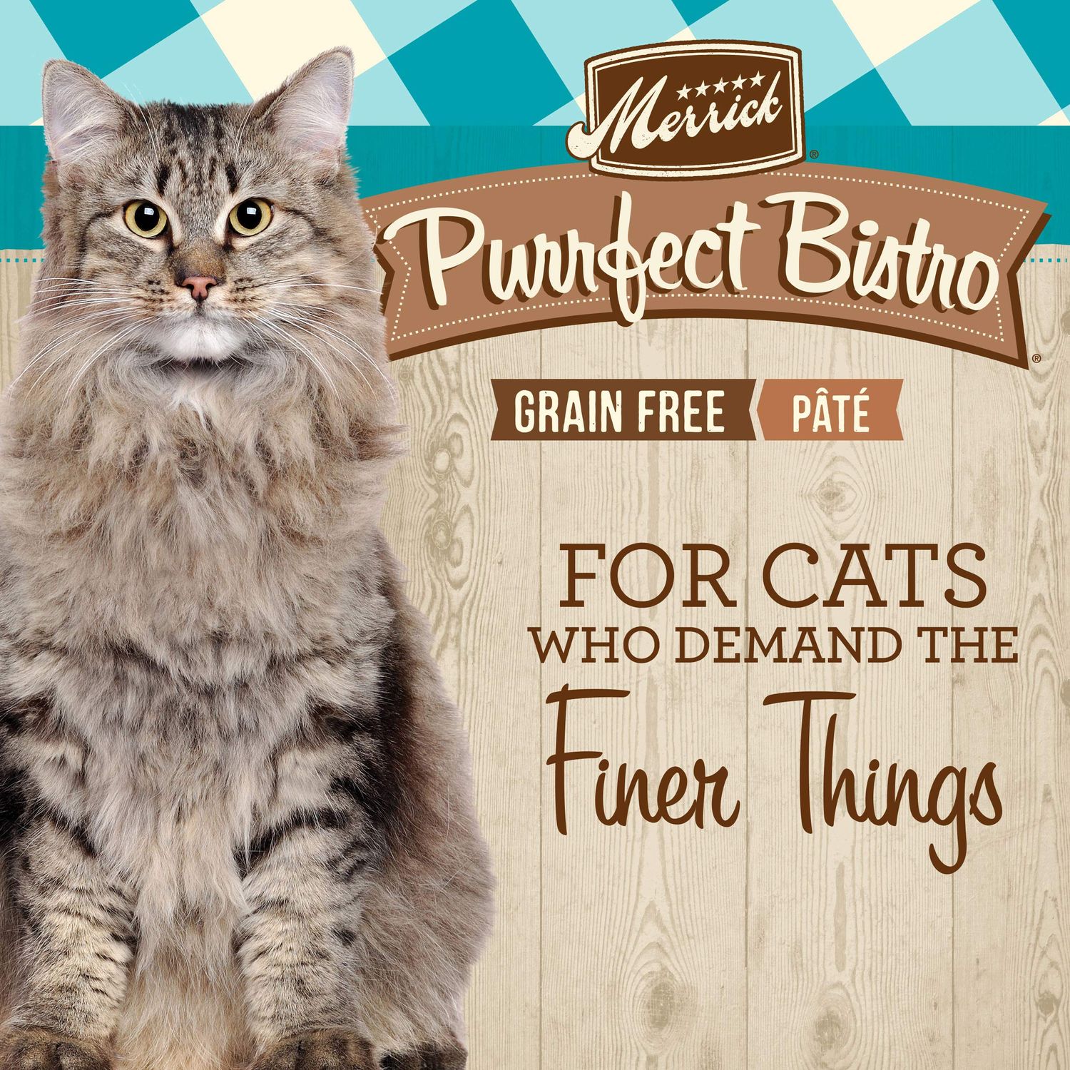 Merrick Purrfect Bistro Grain Free Wet Cat Food Duck Recipe Pate - (Pack of 24) 5.5 oz. Cans
