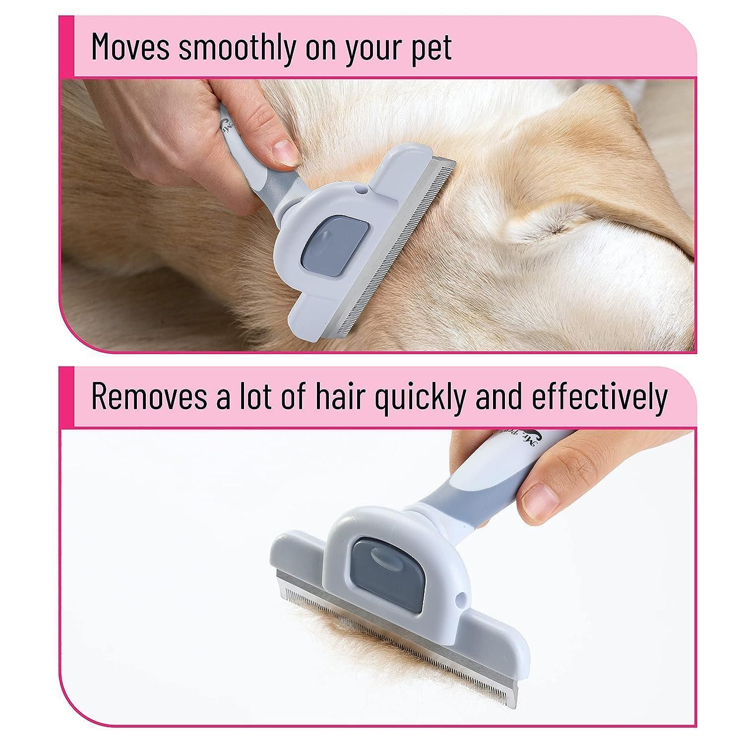 Pet Grooming Brush, Dog Brush for Shedding, Dog Shedding Brush, Dog Deshedding