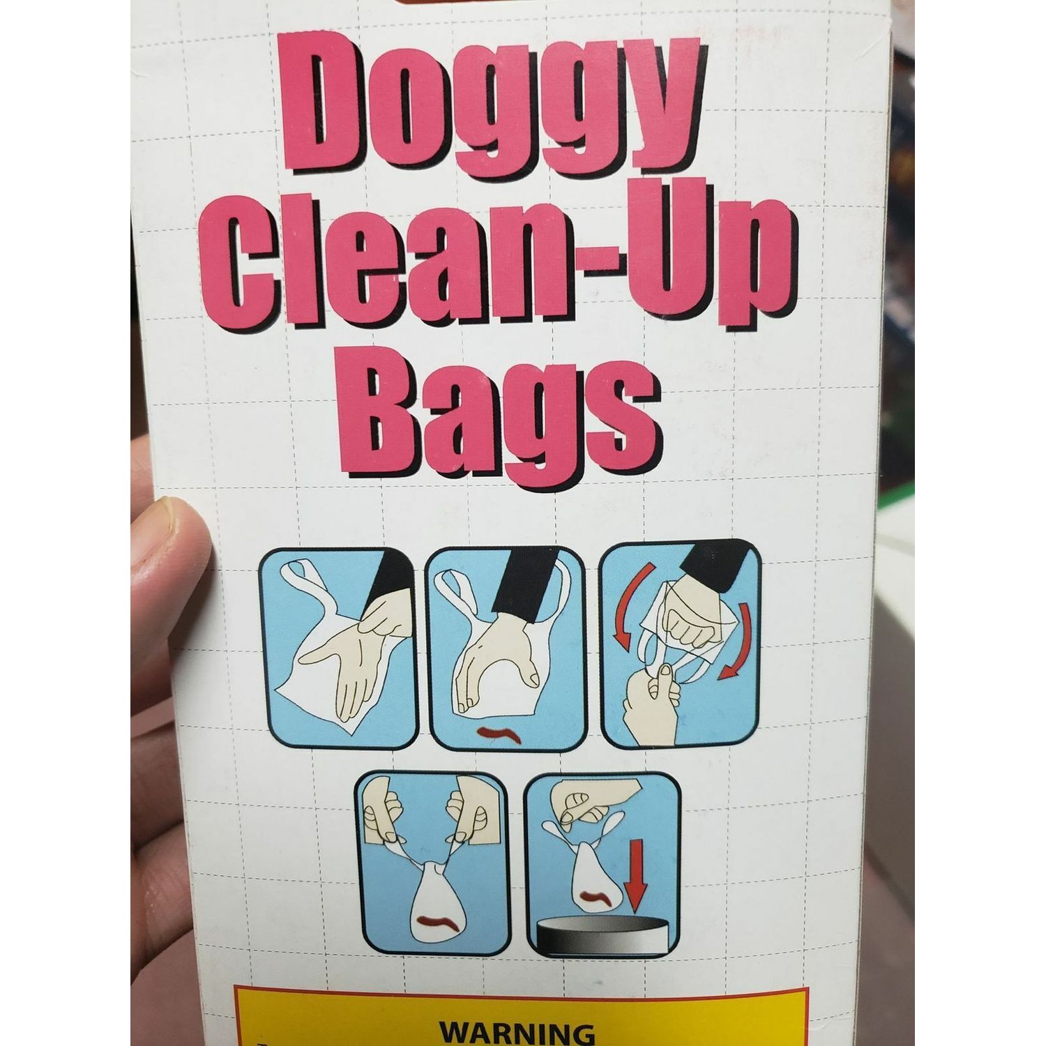 Wholesale Lot of 100 Doggy Clean Pick Up Bags Pet Waste Disposal Pooper Scooper