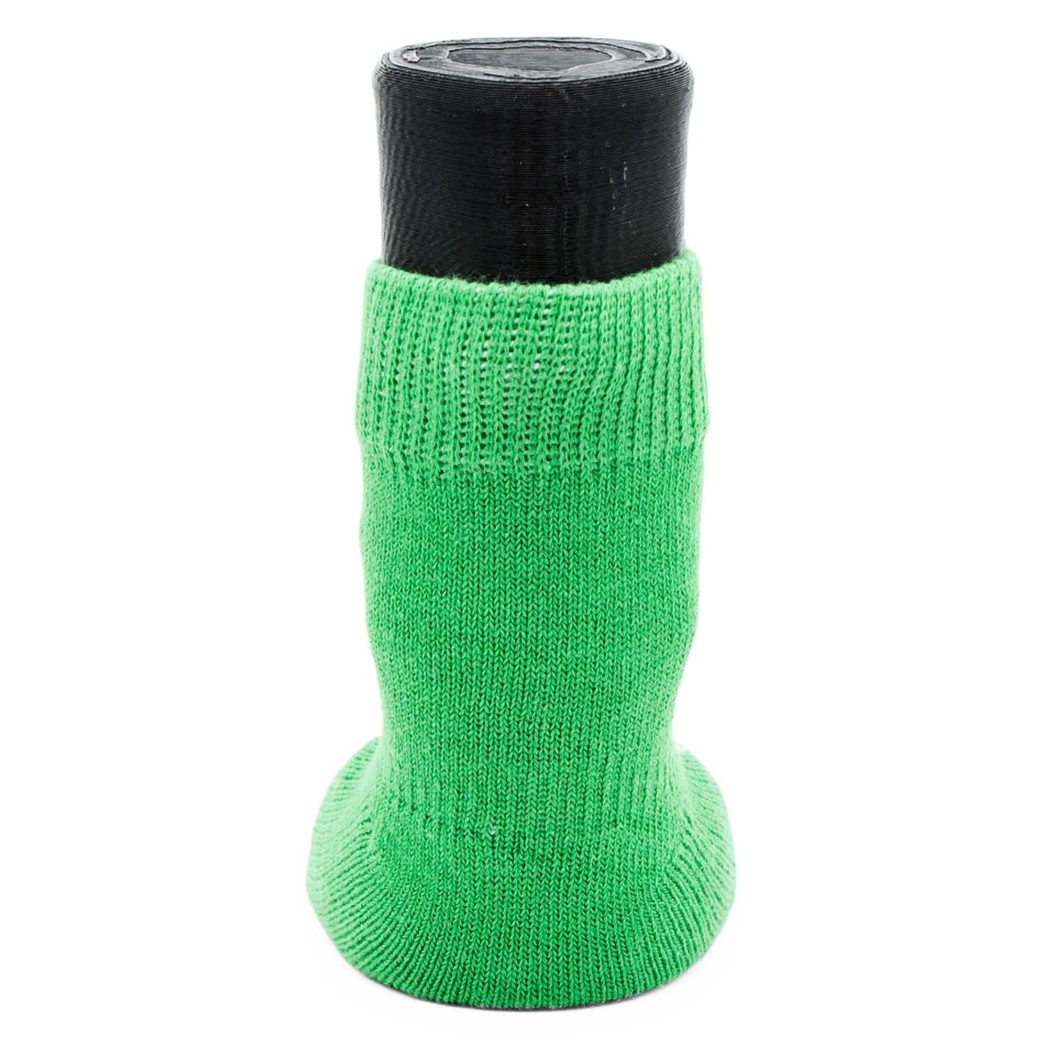 Woodrow Wear, Power Paws Original Dog Socks, Green with a White Bunny, XL, Fits 95-130 pounds