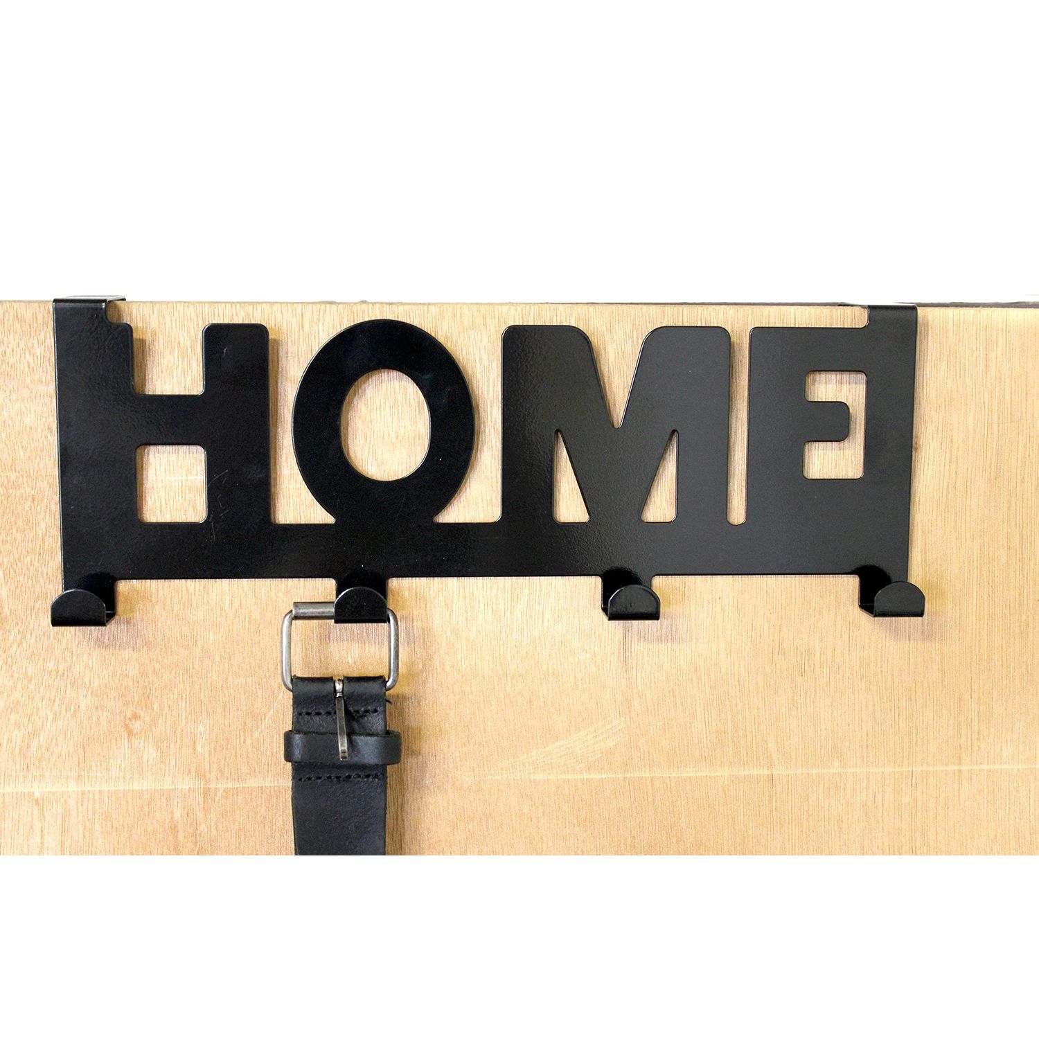 Dependable Industries inc. Essentials Home Over Door Hanger Hook Key Holder Hanging Clothes Coat Bag Robe Towel Bathroom Closet Back of Door Hanger Dog Leash Hanger
